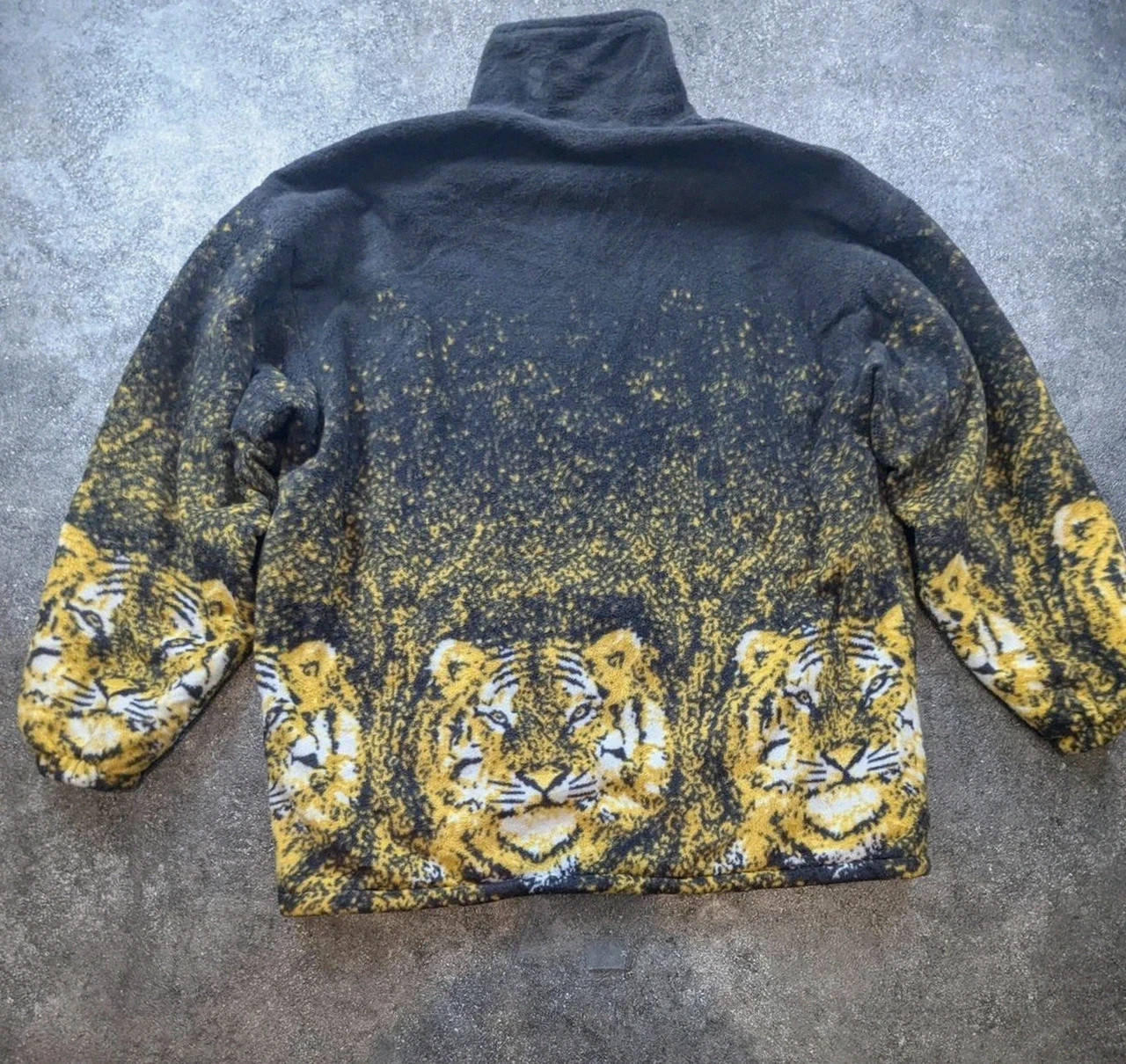 Polaire Épaisse Vintage Zippée Tigre Xxl Fleece Sherpa Animal Print 90s Y2K – Vintage Dressing – taille XXL 3
