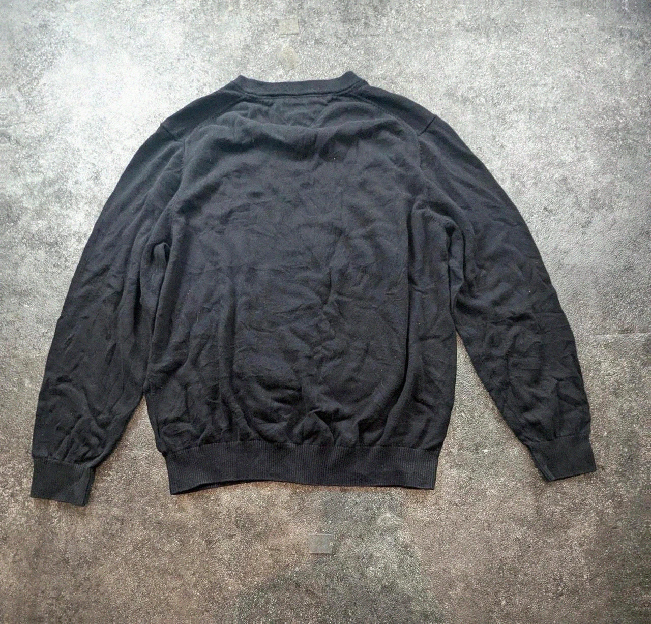 Pull Noir Tommy Hilfiger Homme Col V Brodé Logo Preppy Xl Classic Old Money – Tommy Hilfiger – taille XL 3