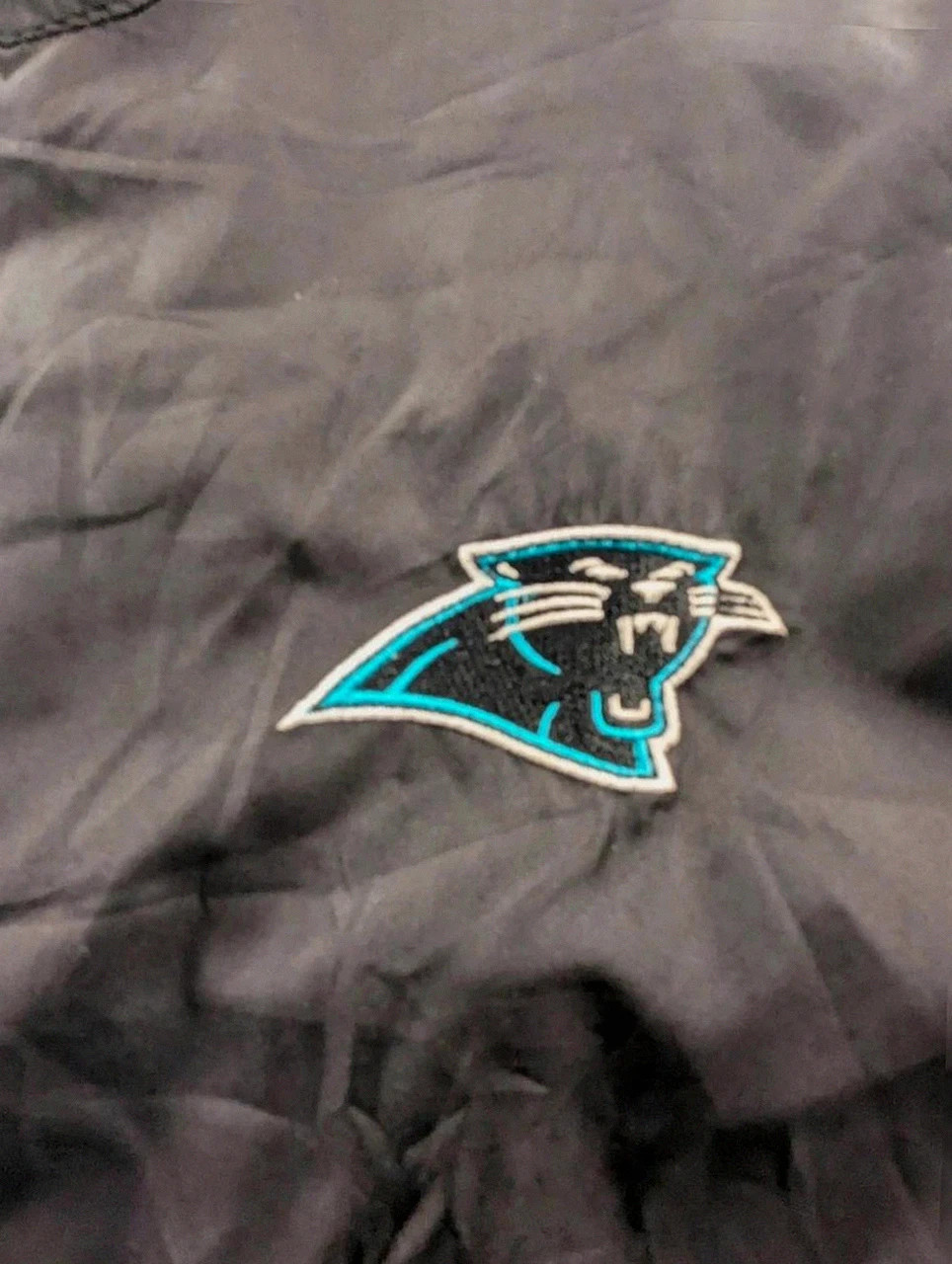Veste coupe vent Nfl Carolina Panthers Reebok noir gris Xl – Reebok – taille XL 3
