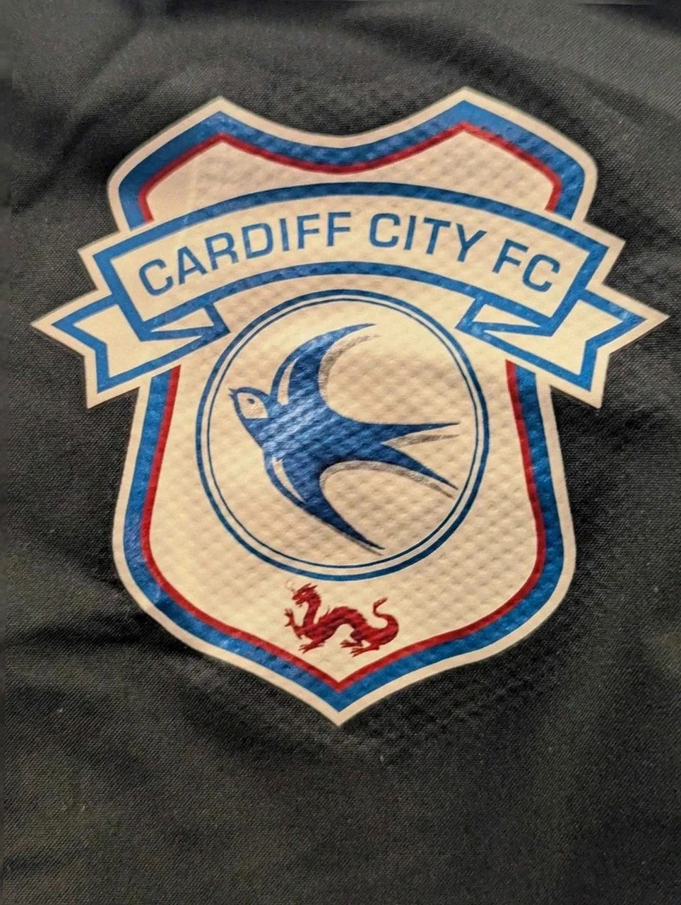 Veste adidas football Cardiff City coupe vent vintage sportwear noir Xs (s) gorgcore – adidas – taille XS 2