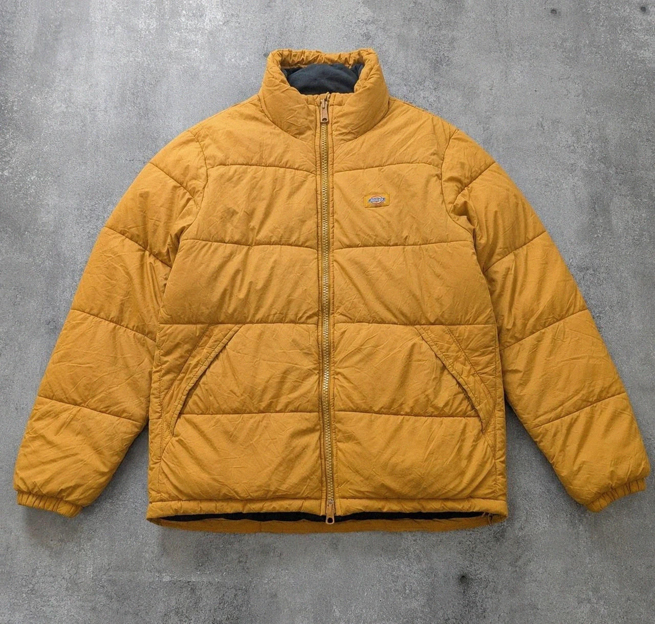 Dickies Doudoune Matelassée Homme Coloris Camel / Ocre Taille S (convient plutôt à un L)