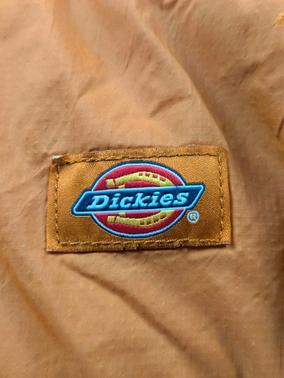 Dickies Doudoune Matelassée Homme Coloris Camel / Ocre Taille S (convient plutôt à un L) – Dickies – taille S 4