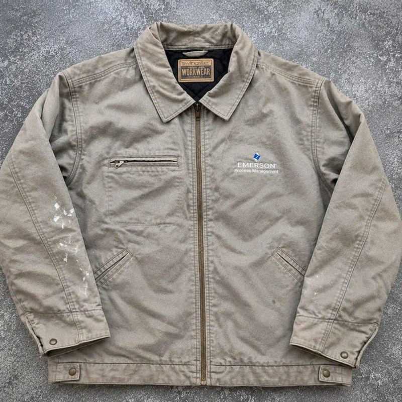 Swingster Heartland veste Workwear Mechanic Jacket XXL beige matelassée