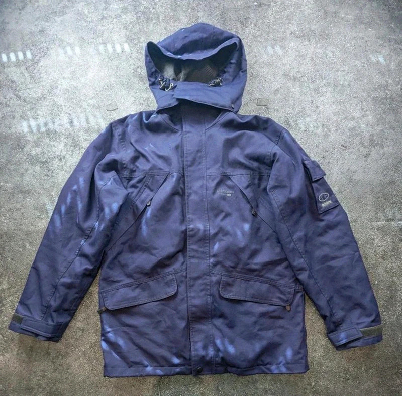 Veste vintage Didriksons Since 1913 S – Outdoor technique Y2K Gorpcore bleu marine – Didriksons – taille S 2
