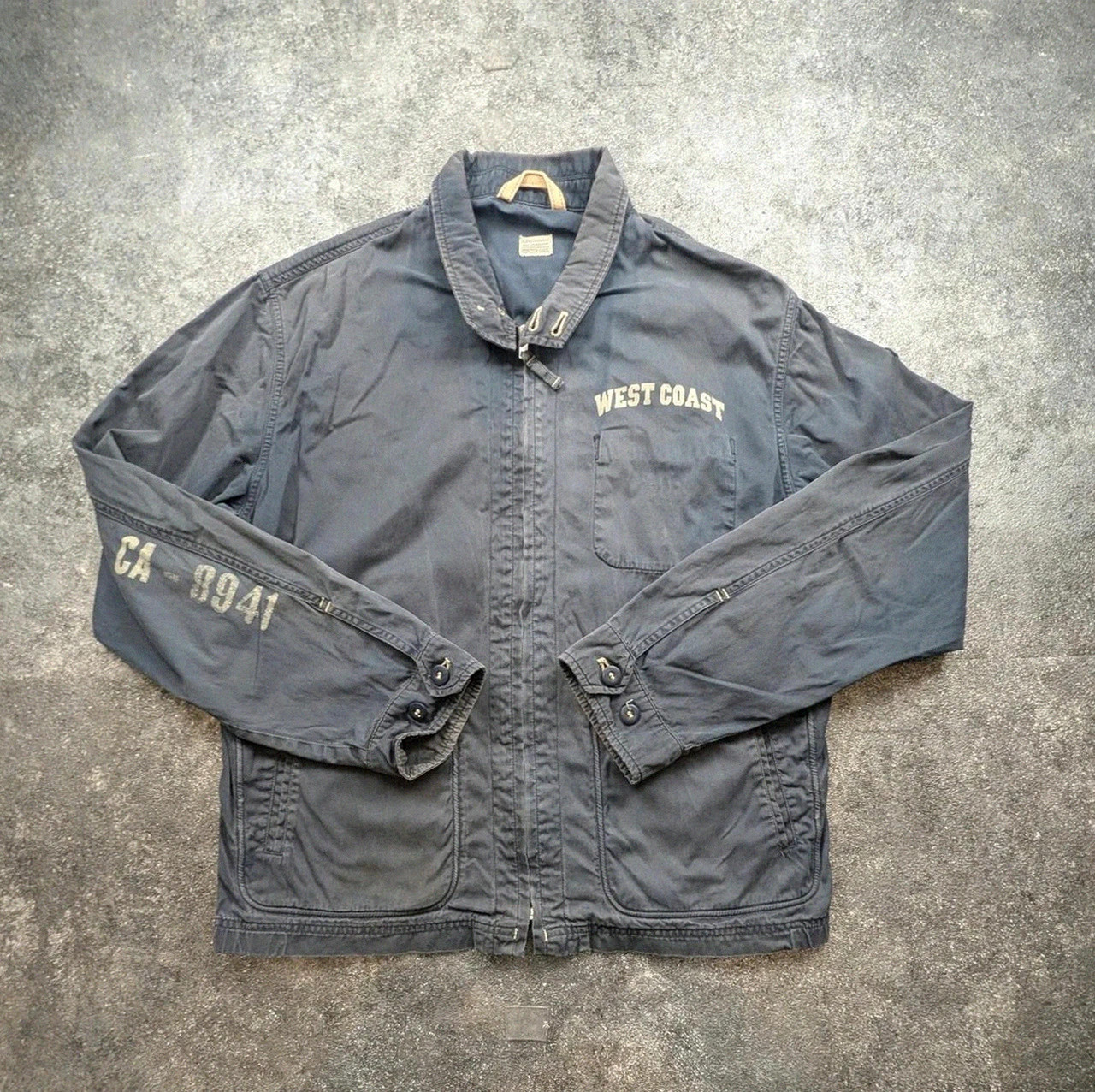 Bellerose – Veste Faded gris anthracite XL/XXL Vintage Prison Style Utility Y2K – Bellerose – taille XXL 2