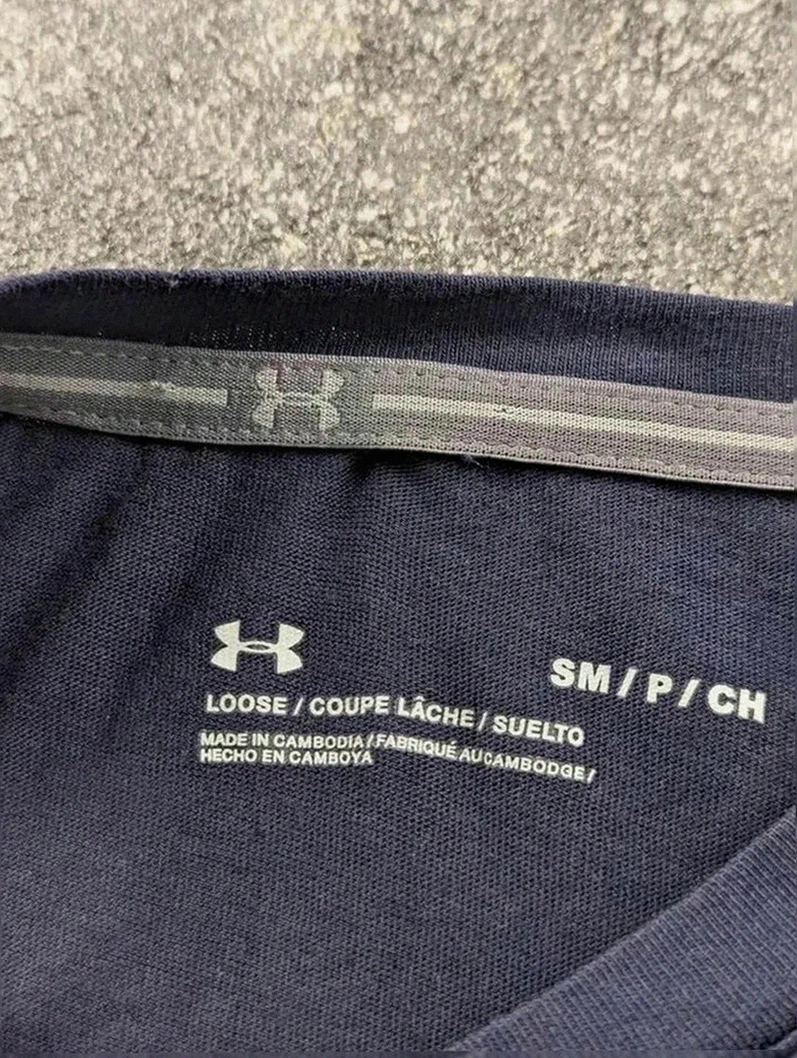 t shirt under armour minnesota women’s basketball streetwear Us sport training bleu taille s – Under Armour – taille S 3