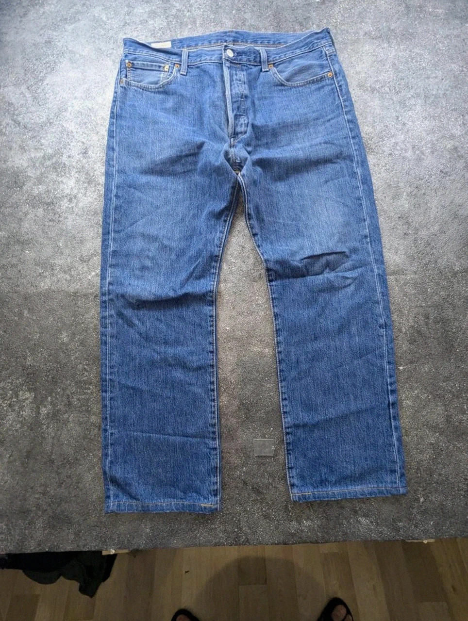 Levi’s 501 Premium W36 L32 Jean Homme Bleu Straight Regular Vintage Denim – Levi's – taille W36 | FR 46 4