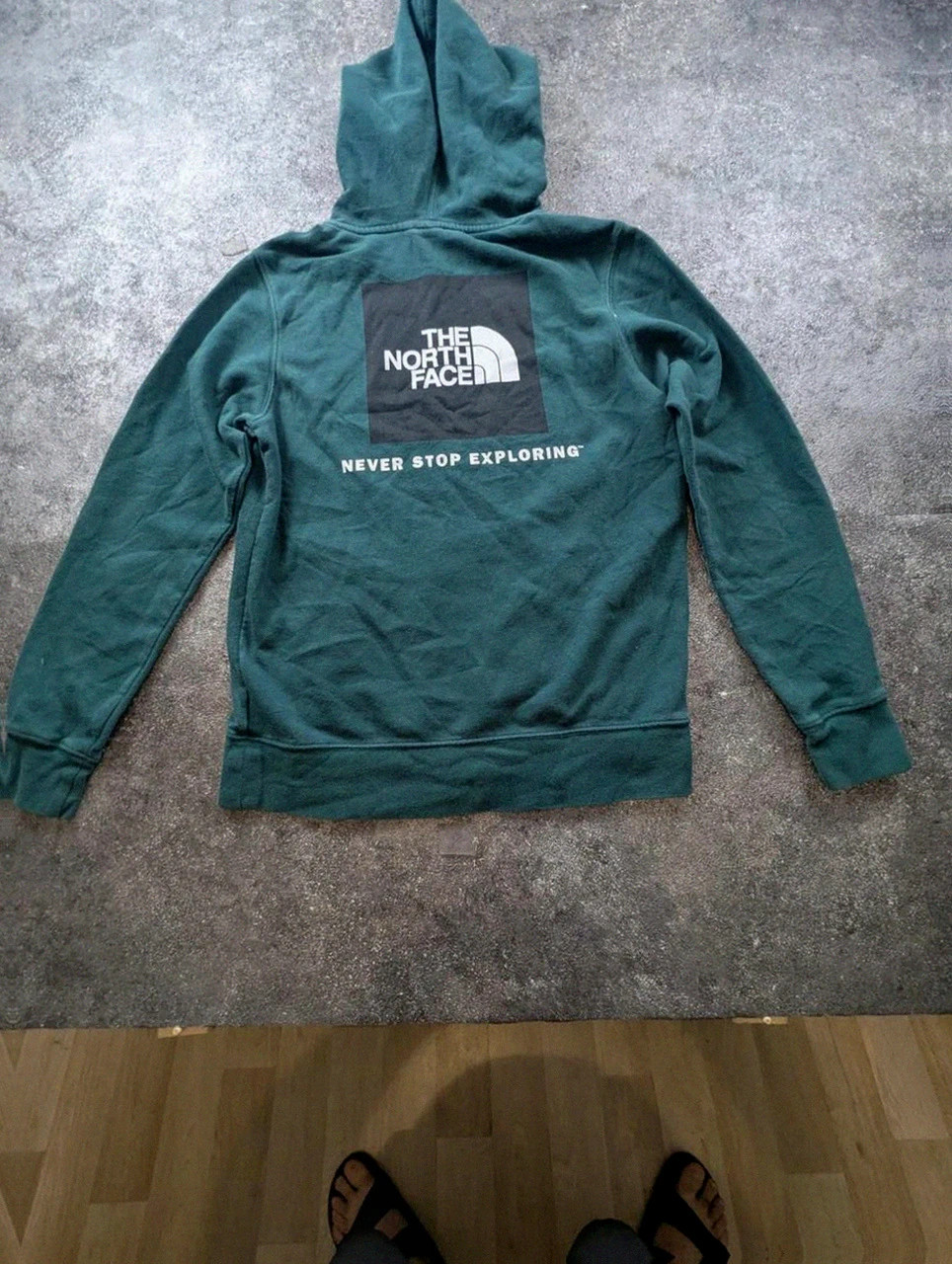 The North Face Hoodie Box Logo Vert Sapin Homme Taille S – The North Face – taille S 5