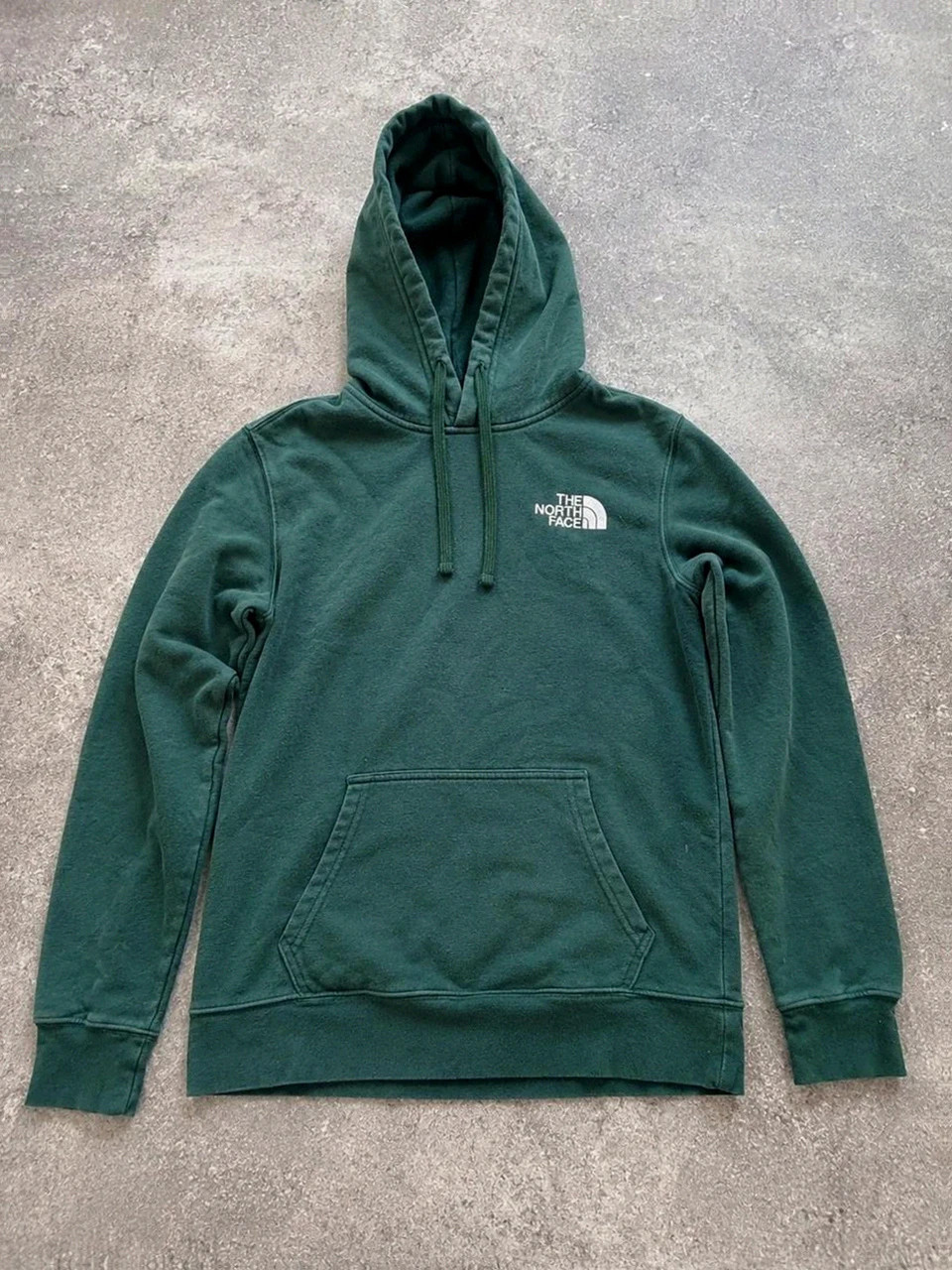 The North Face Hoodie Box Logo Vert Sapin Homme Taille S