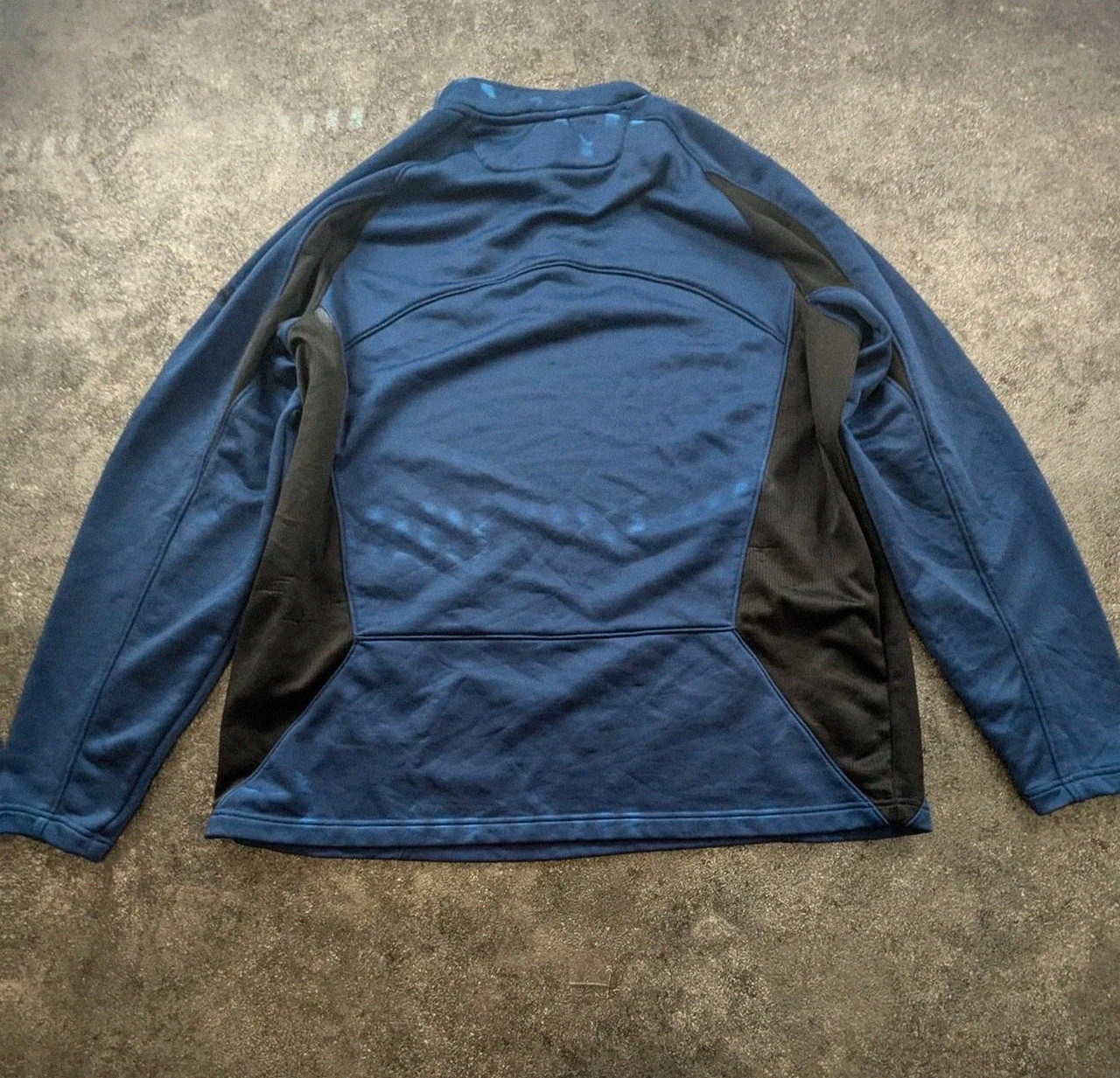 Sweat Under Armour coldgear 1/4 zip bleu technique sport running Xxl – Under Armour – taille XXL 3