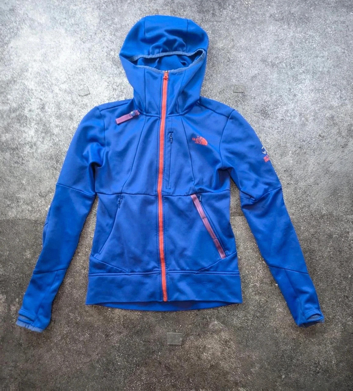 The North Face Steep Series Softshell Femme Xs Bleu Capuche Polaire Outdoor Ski – The North Face – taille XS / 34 / 6 2