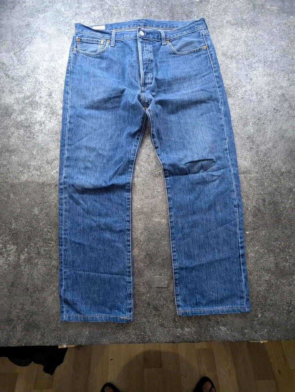 Levi’s 501 Premium W36 L32 Jean Homme Bleu Straight Regular Vintage Denim – Levi's – taille W36 | FR 46 4