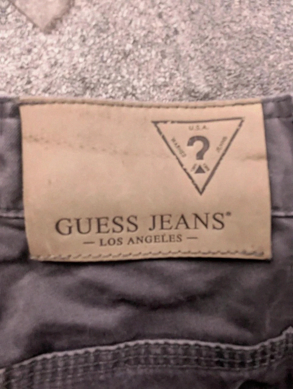 Jeans Guess Double Knee W34 env. gris distressed carpenter workwear Y2K – GUESS – taille W34 | FR 44 4
