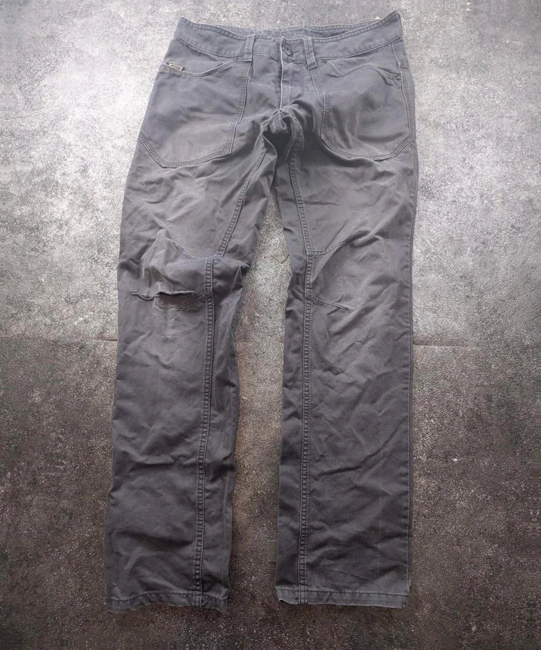 Jeans Guess Double Knee W34 env. gris distressed carpenter workwear Y2K – GUESS – taille W34 | FR 44 5