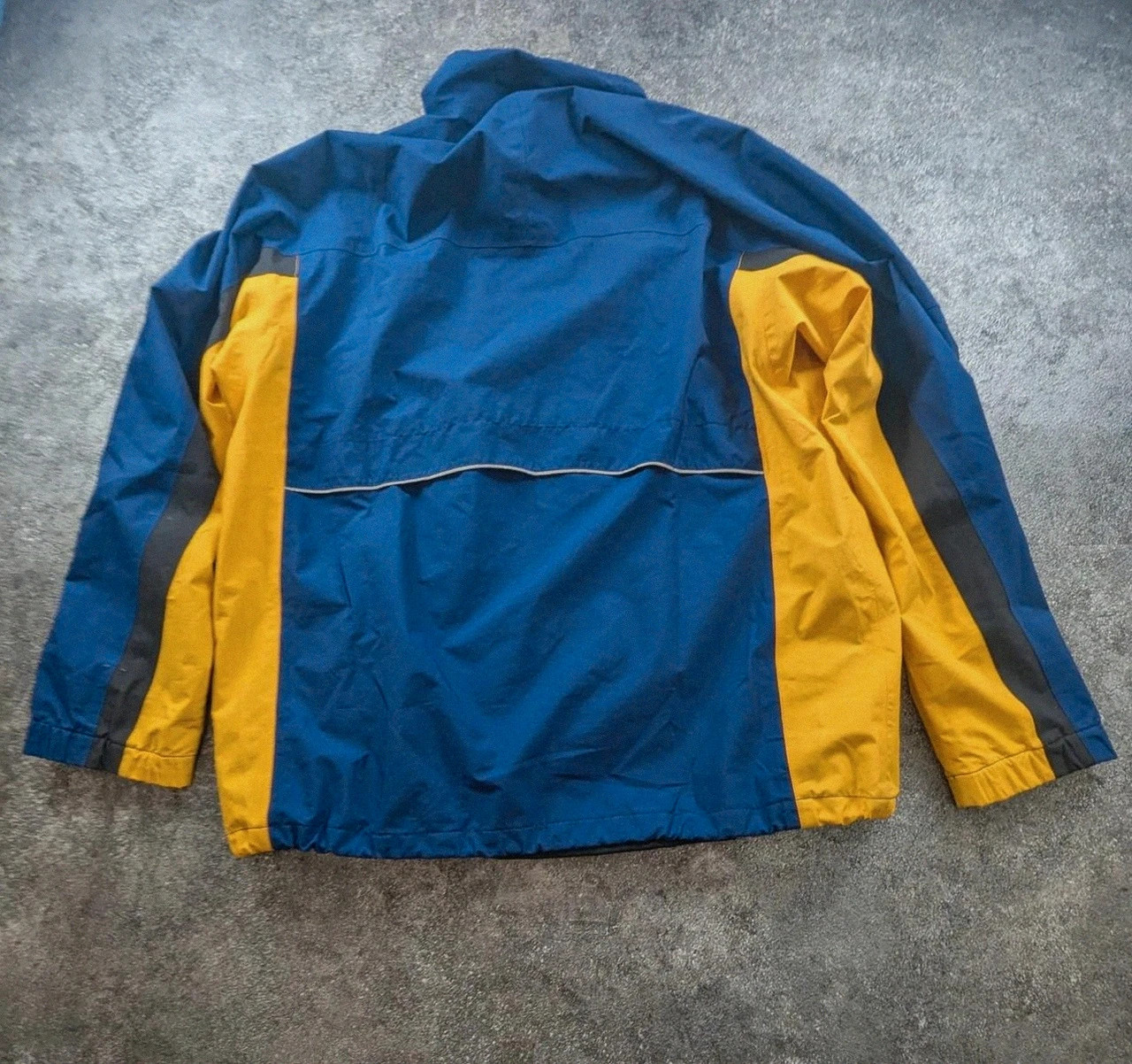 Veste Nike storm-fit vintage bleu jaune coupe vent outdoor gorpcore Y2K XL/2XL – Nike – taille XL 3