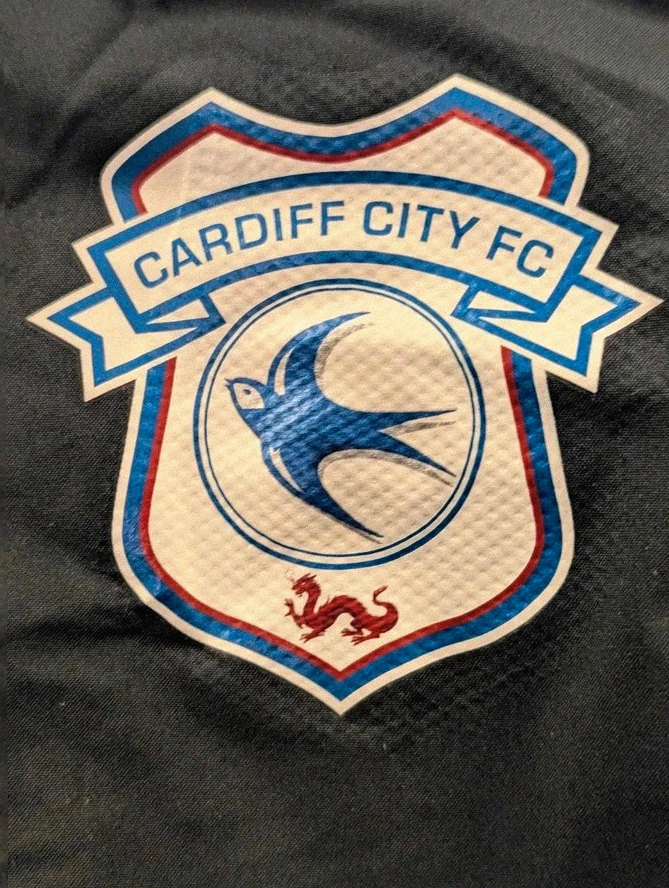Veste adidas football Cardiff City coupe vent vintage sportwear noir Xs (s) gorgcore – adidas – taille XS 2