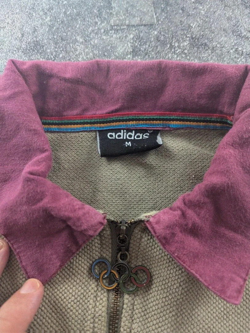 Polo adidas vintage olympiade Melbourne 1956 zip rugby M gorpcore outdoor – adidas – taille M 3