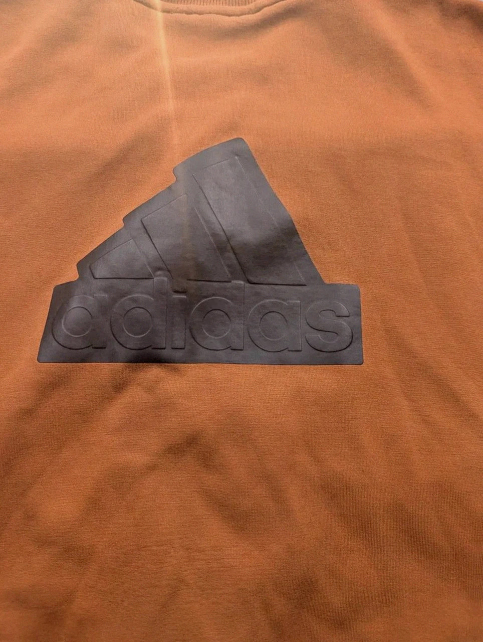 Adidas veste bomber zippée camel moutarde M – Grand logo 3D – Streetwear Y2K – adidas – taille M 3