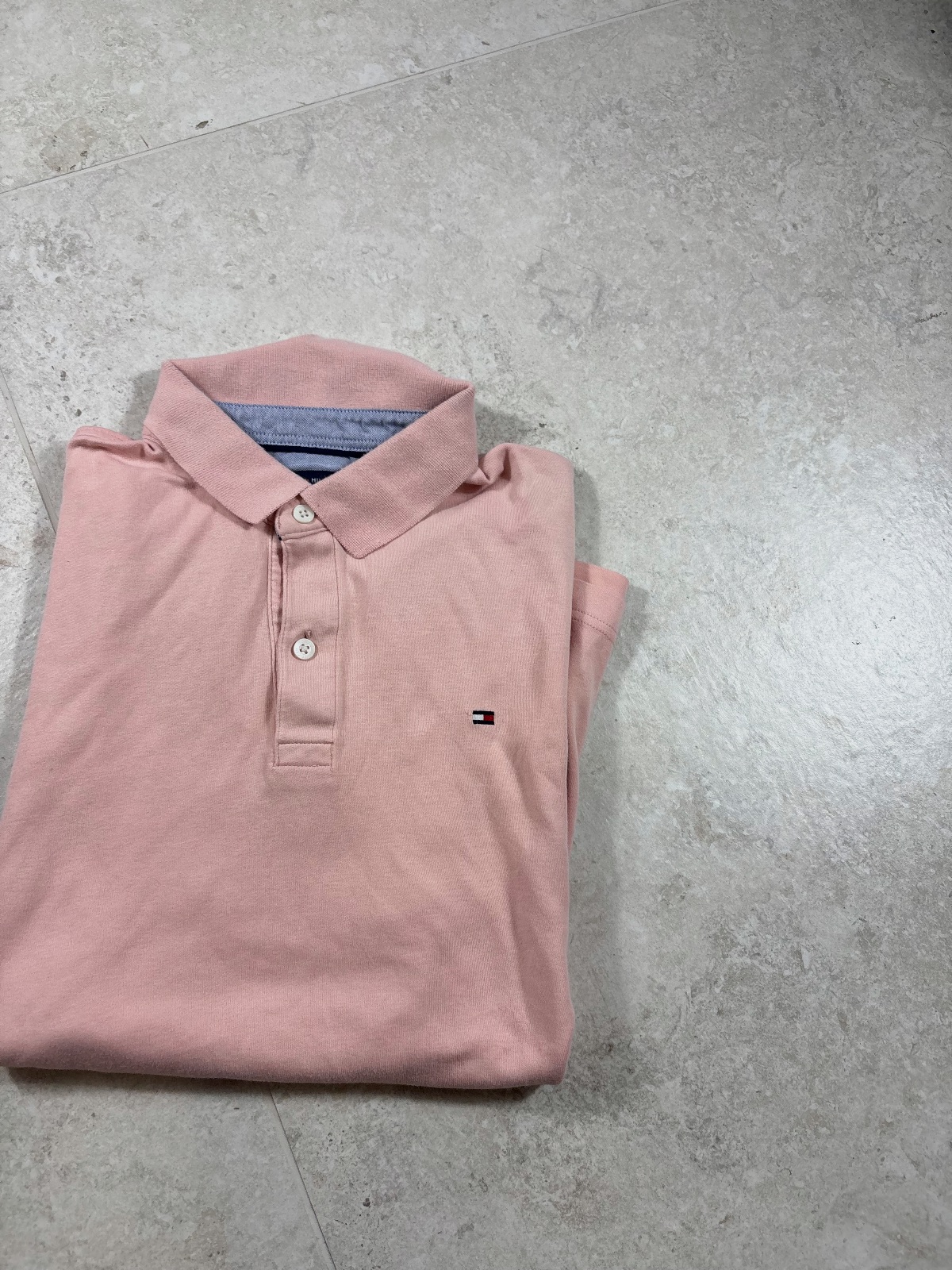 Polo Tommy Hilfiger rose – Tommy Hilfiger – taille S 3