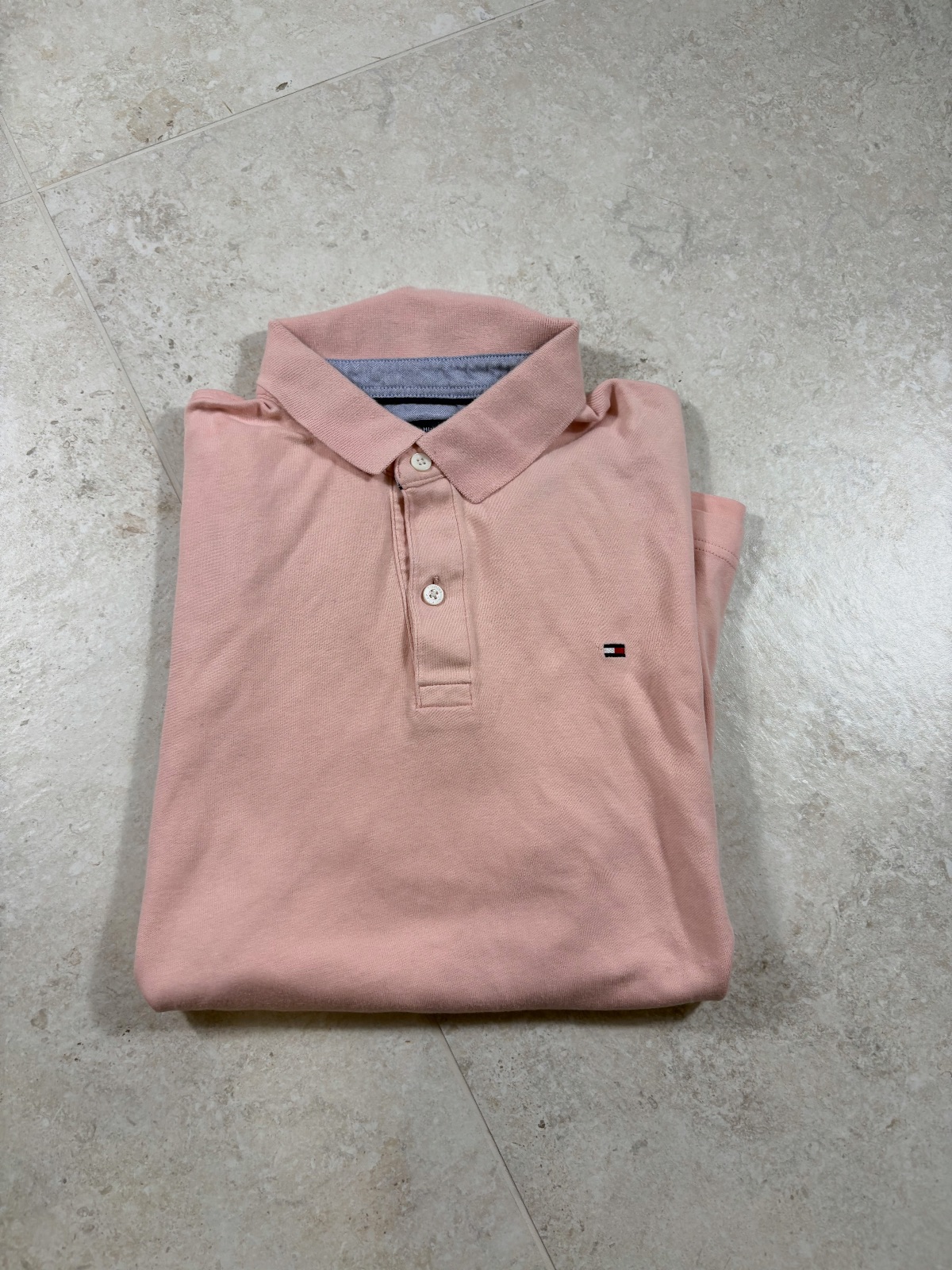 Polo Tommy Hilfiger rose – Tommy Hilfiger – taille S 4