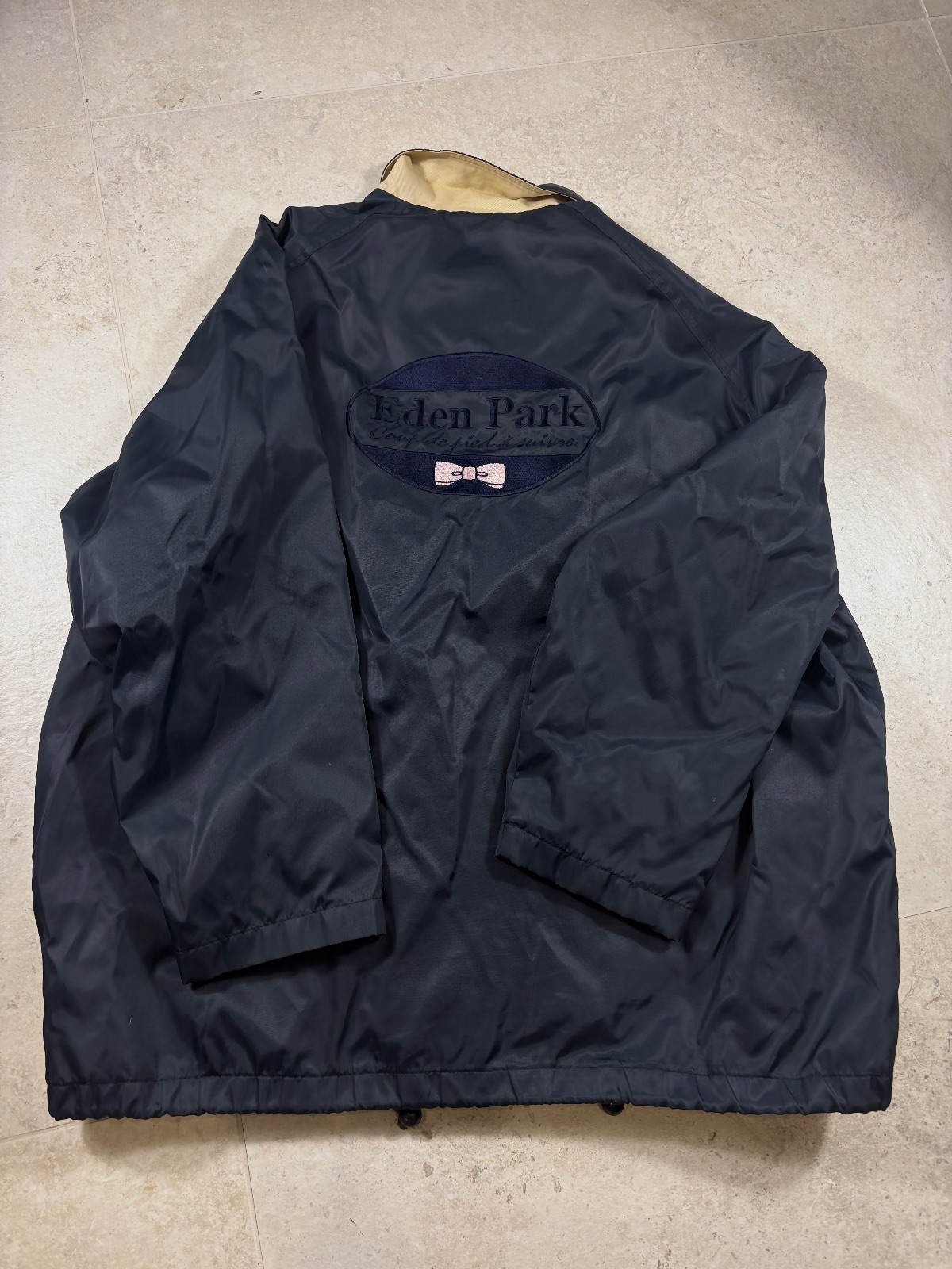 Veste Eden Park bleu marine vintage  – Eden Park – taille XL 8