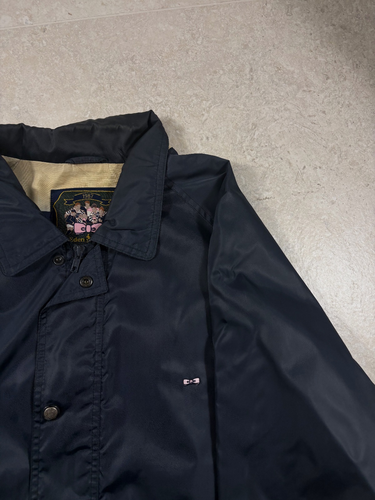 Veste Eden Park bleu marine vintage  – Eden Park – taille XL 7