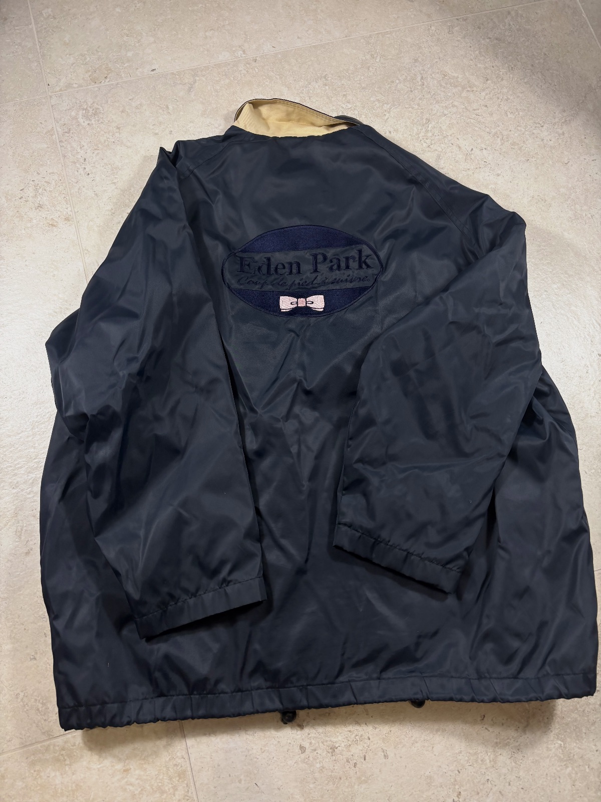 Veste Eden Park bleu marine vintage  – Eden Park – taille XL 9