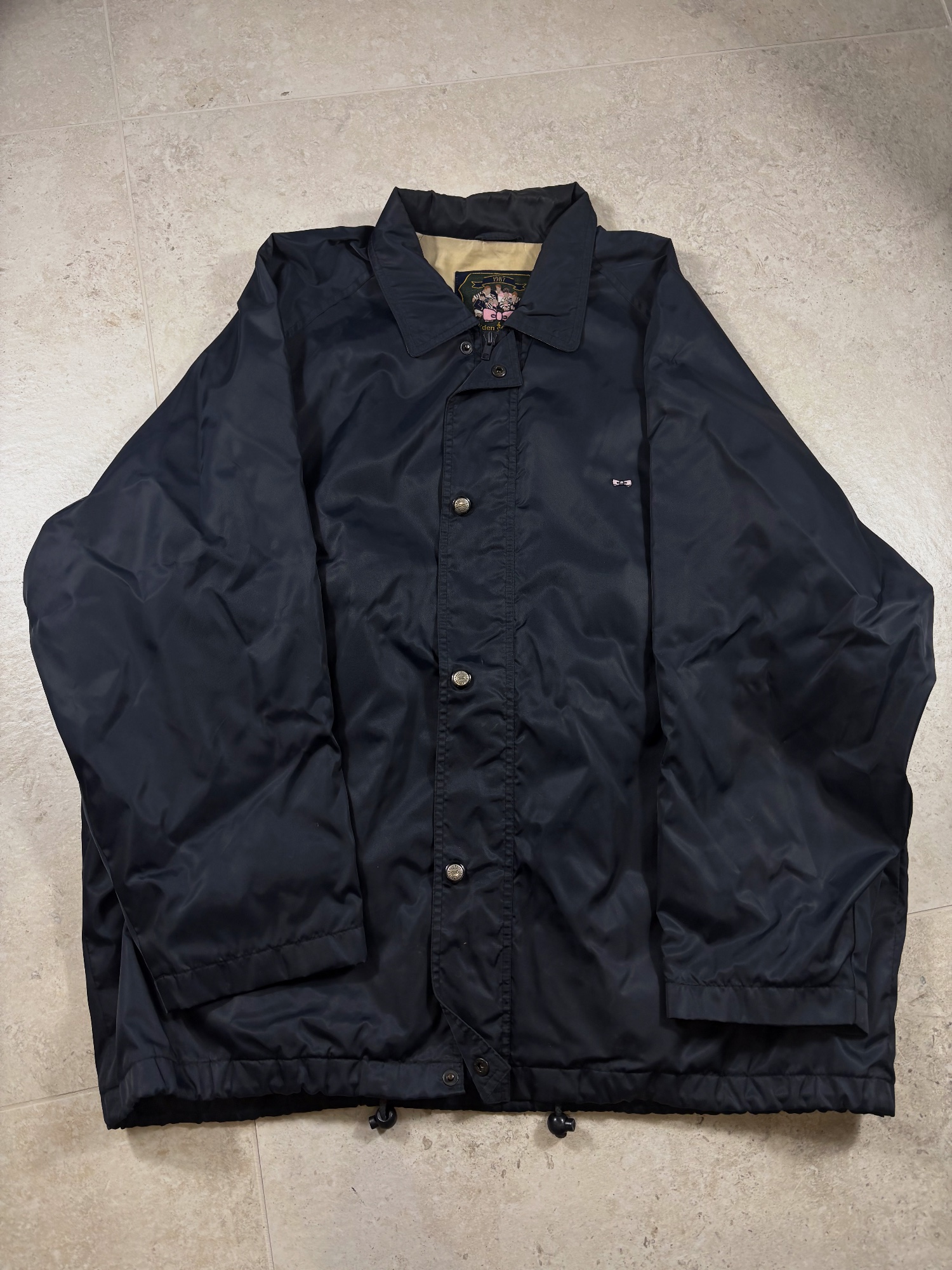 Veste Eden Park bleu marine vintage