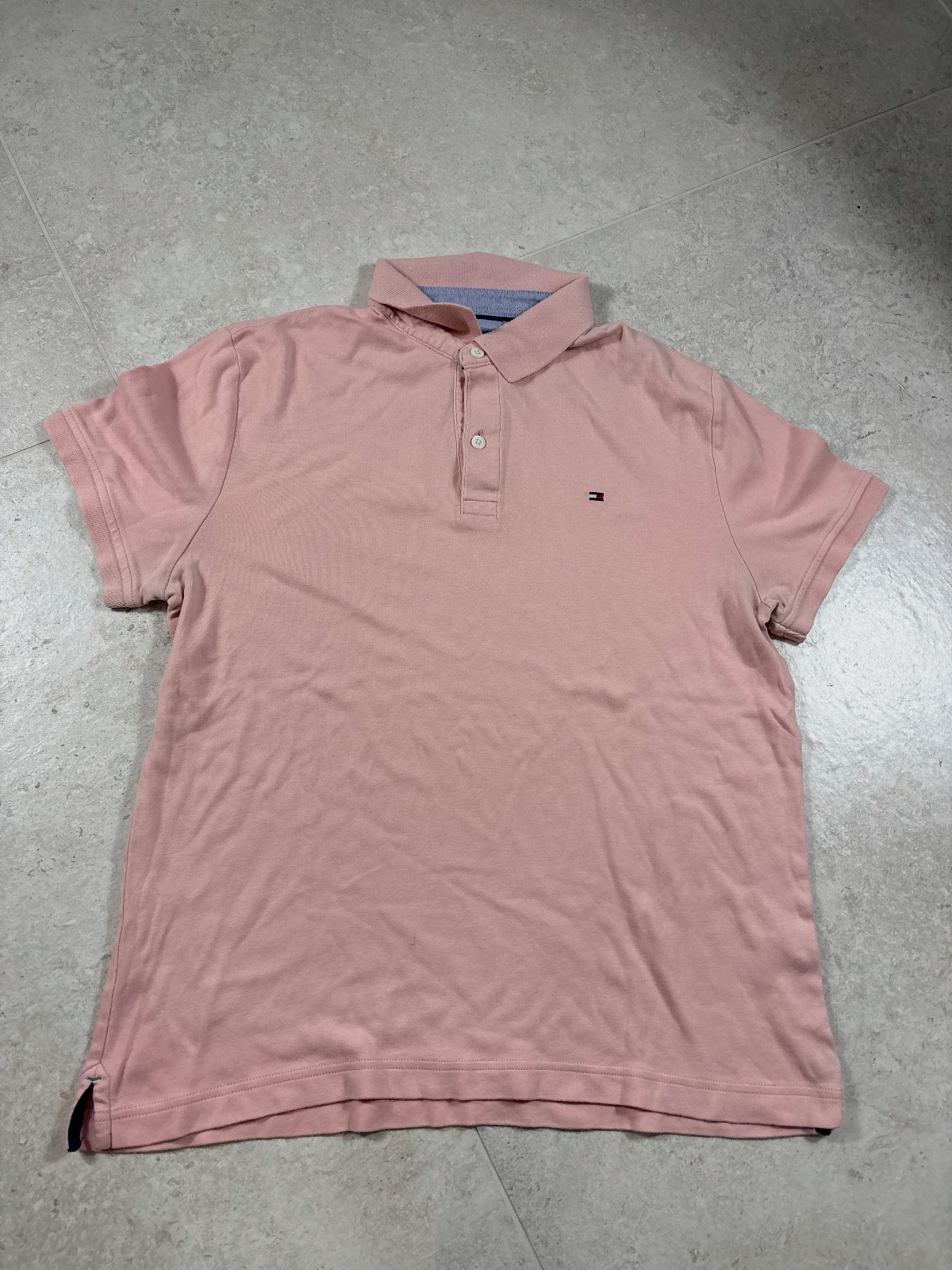 Polo Tommy Hilfiger rose – Tommy Hilfiger – taille S 8