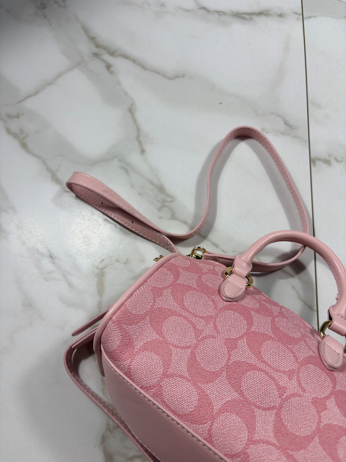 Sac à bandoulière rose coach femme  – Coach 9