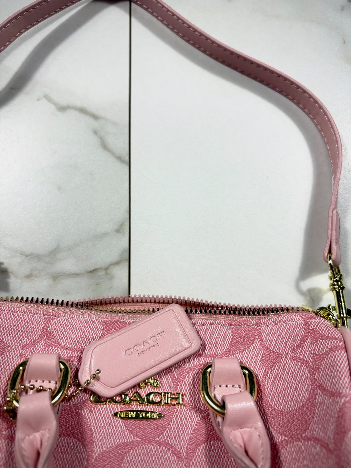 Sac à bandoulière rose coach femme  – Coach 8
