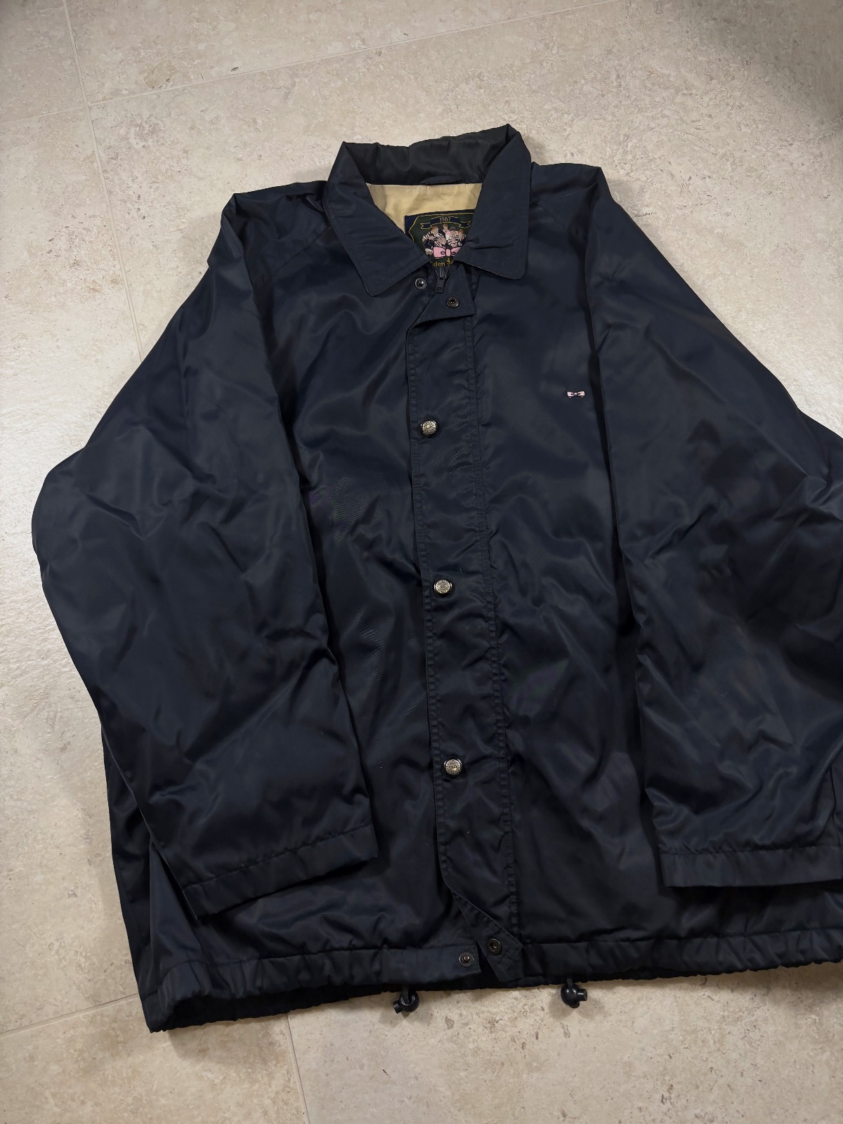 Veste Eden Park bleu marine vintage  – Eden Park – taille XL 5