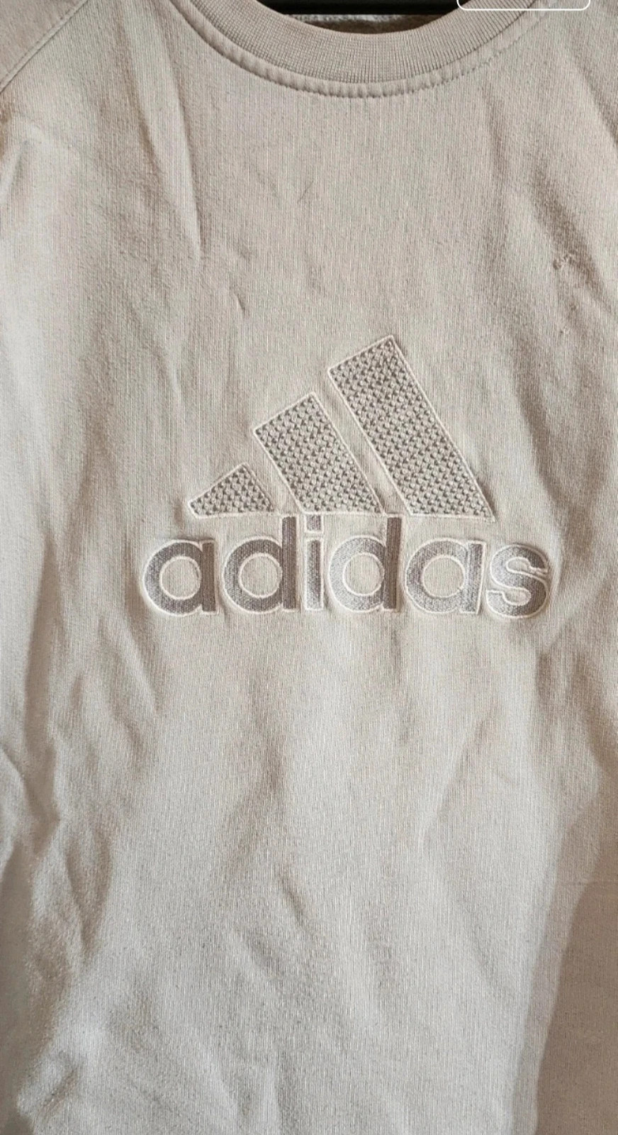 Sweat Adidas gris clair – Taille L – 100% coton – adidas – taille L 3