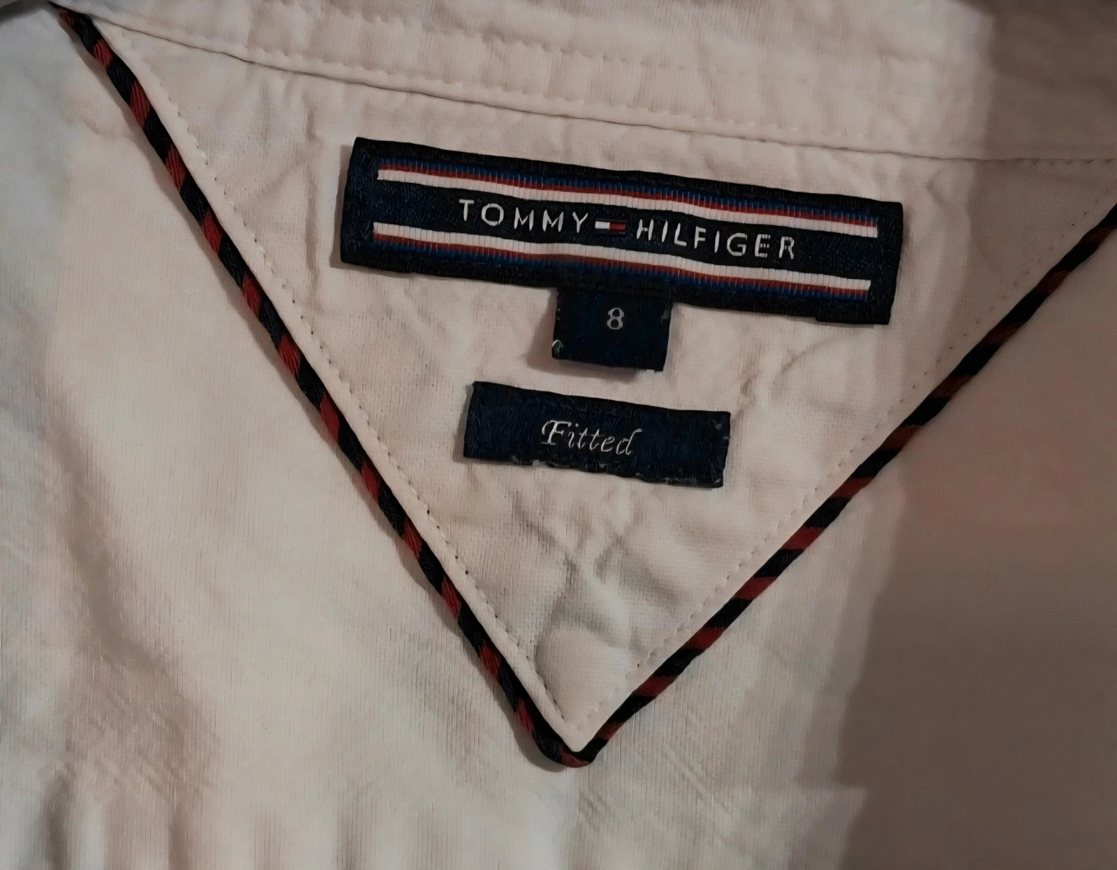 Chemise blanche Tommy Hilfiger – coupe fitted – cœur brodé – T. 36/38 – Tommy Hilfiger – taille S 3