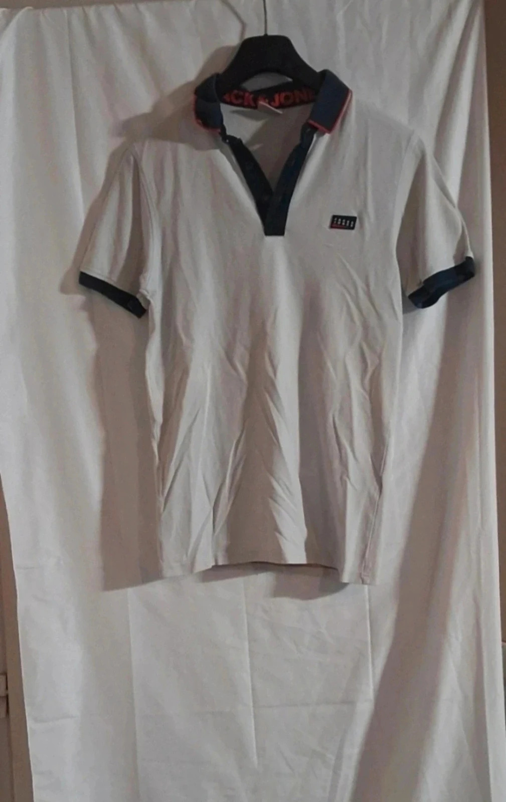 Polo Jack & Jones blanc – Taille S – Très bon état