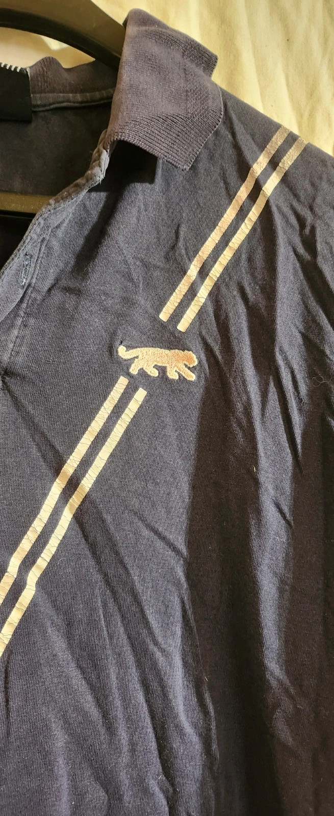 Polo Airness bleu marine – Taille M – Détails brodés – Airness – taille M 3