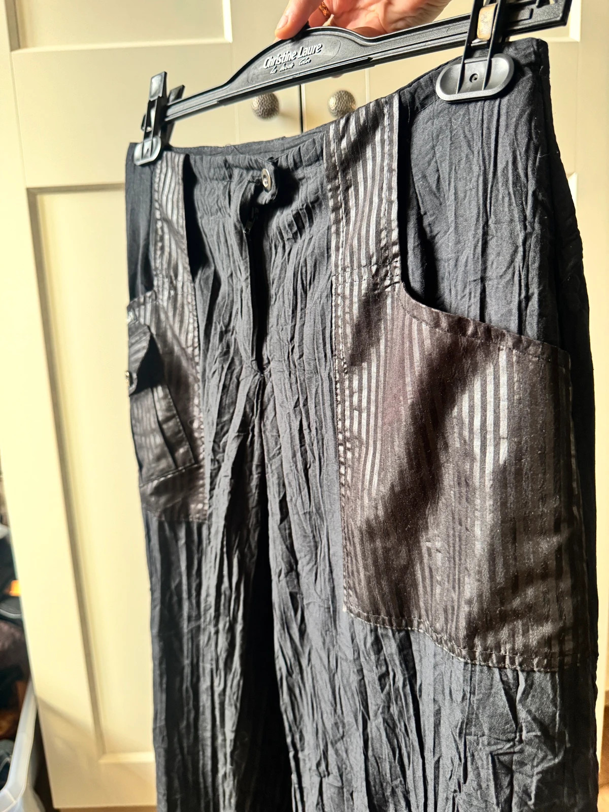 Pantalon ballon / parachute effet froissé Les Filles à la Vanille techwear steampunk – Des Filles à la Vanillé – taille XS / 34 / 6 3