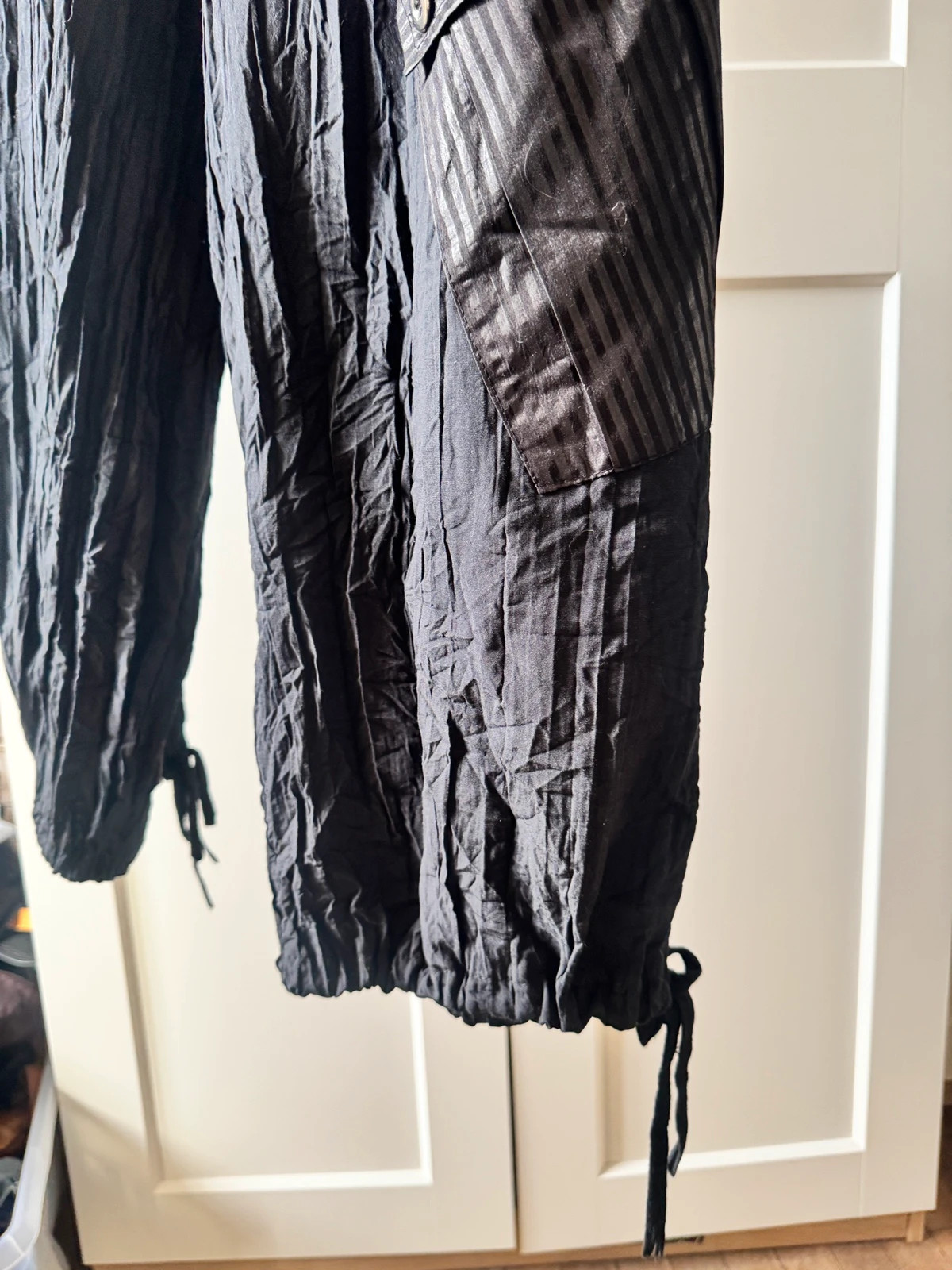 Pantalon ballon / parachute effet froissé Les Filles à la Vanille techwear steampunk – Des Filles à la Vanillé – taille XS / 34 / 6 5