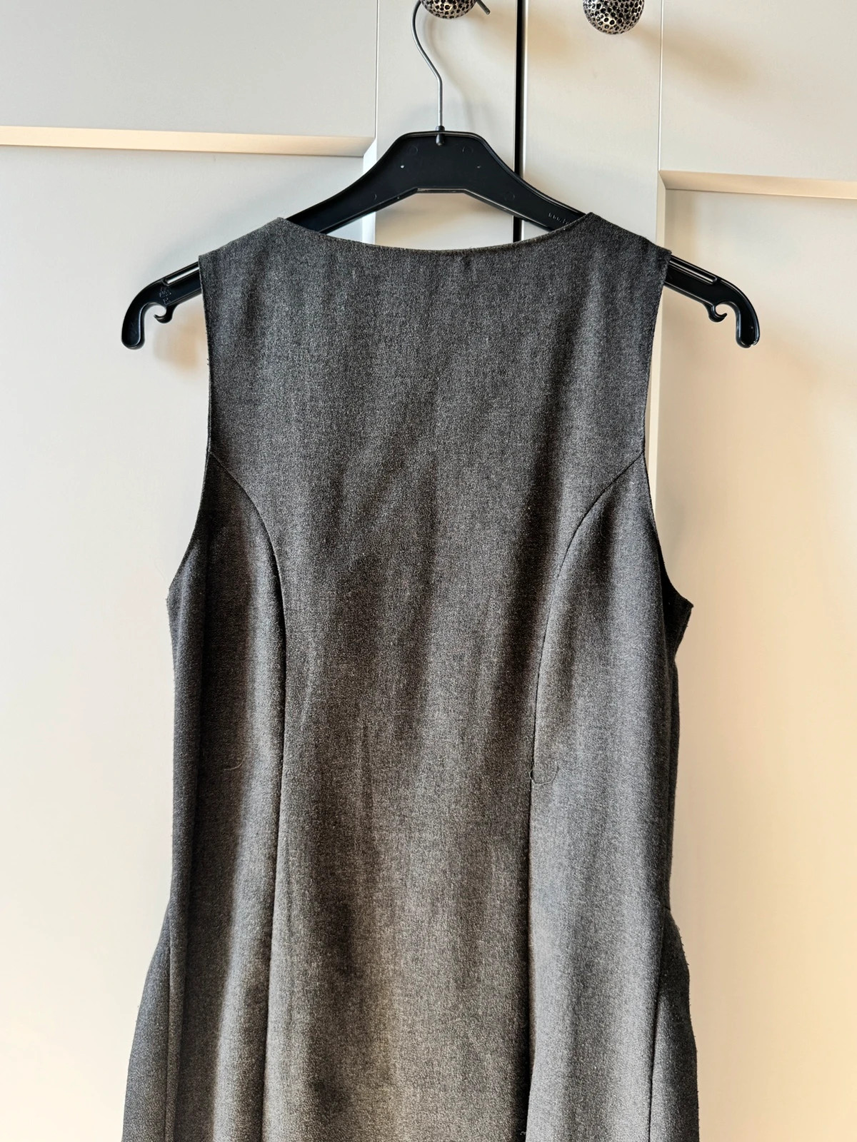 Robe courte plissée vintage made in France grise taille 34 écolière academia – Vintage Dressing – taille XS / 34 / 6 3