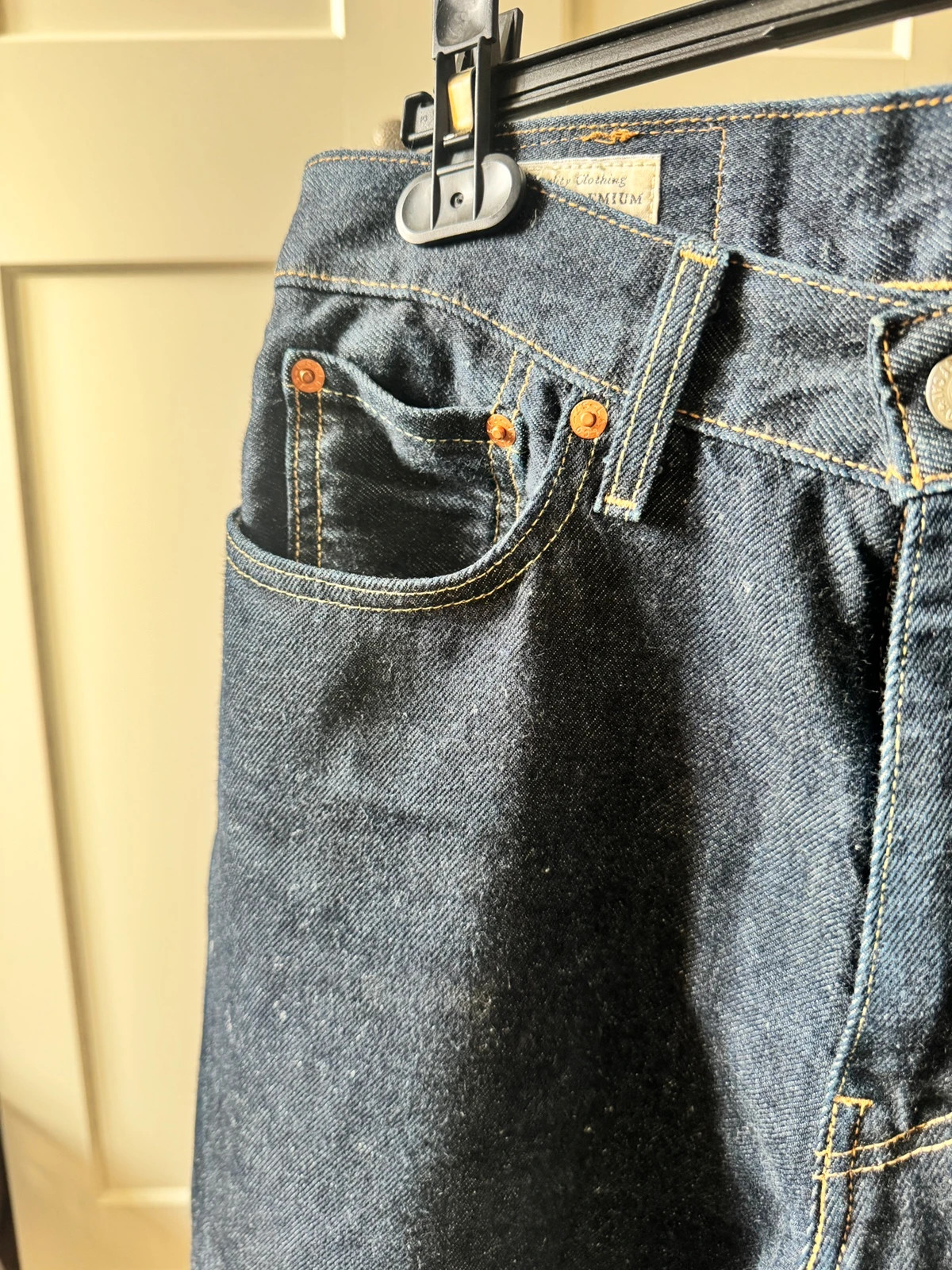 Jean Levi's Stay Loose bleu brut (Lot Stay Loose) Jean large bootcut – Levi's – taille W30 | FR 40 4