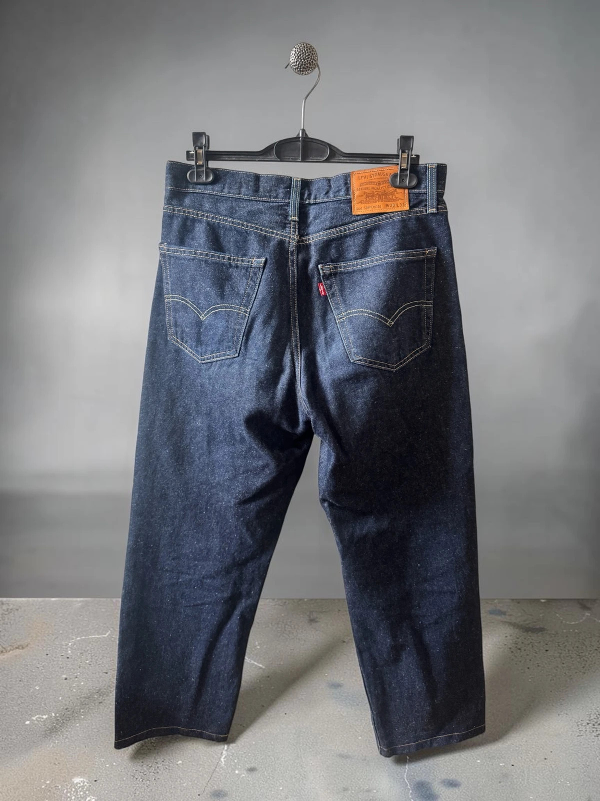 Jean Levi's Stay Loose bleu brut (Lot Stay Loose) Jean large bootcut