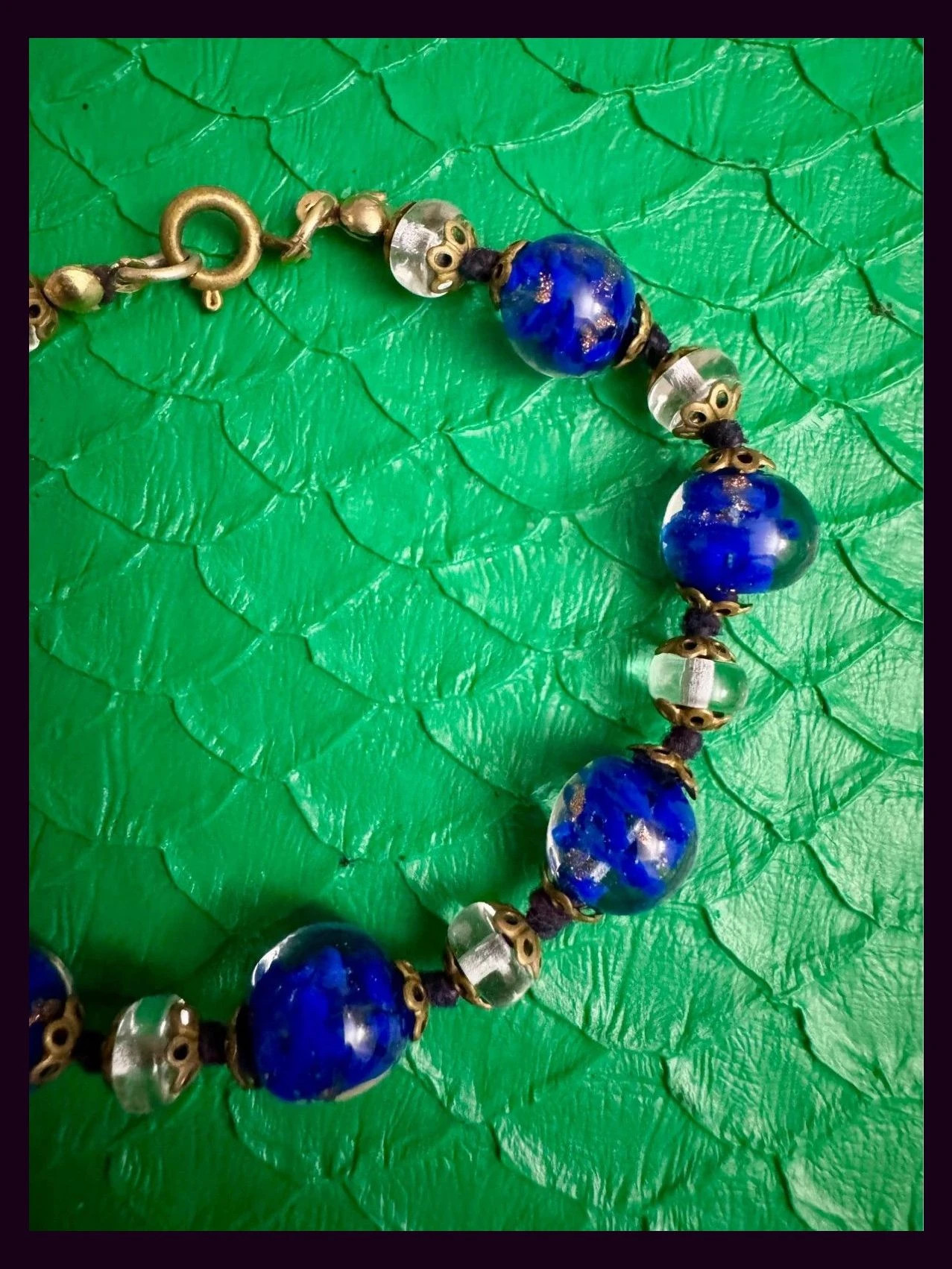 Pulsera vintage cristal murano 🦋 – Vintage Dressing 2