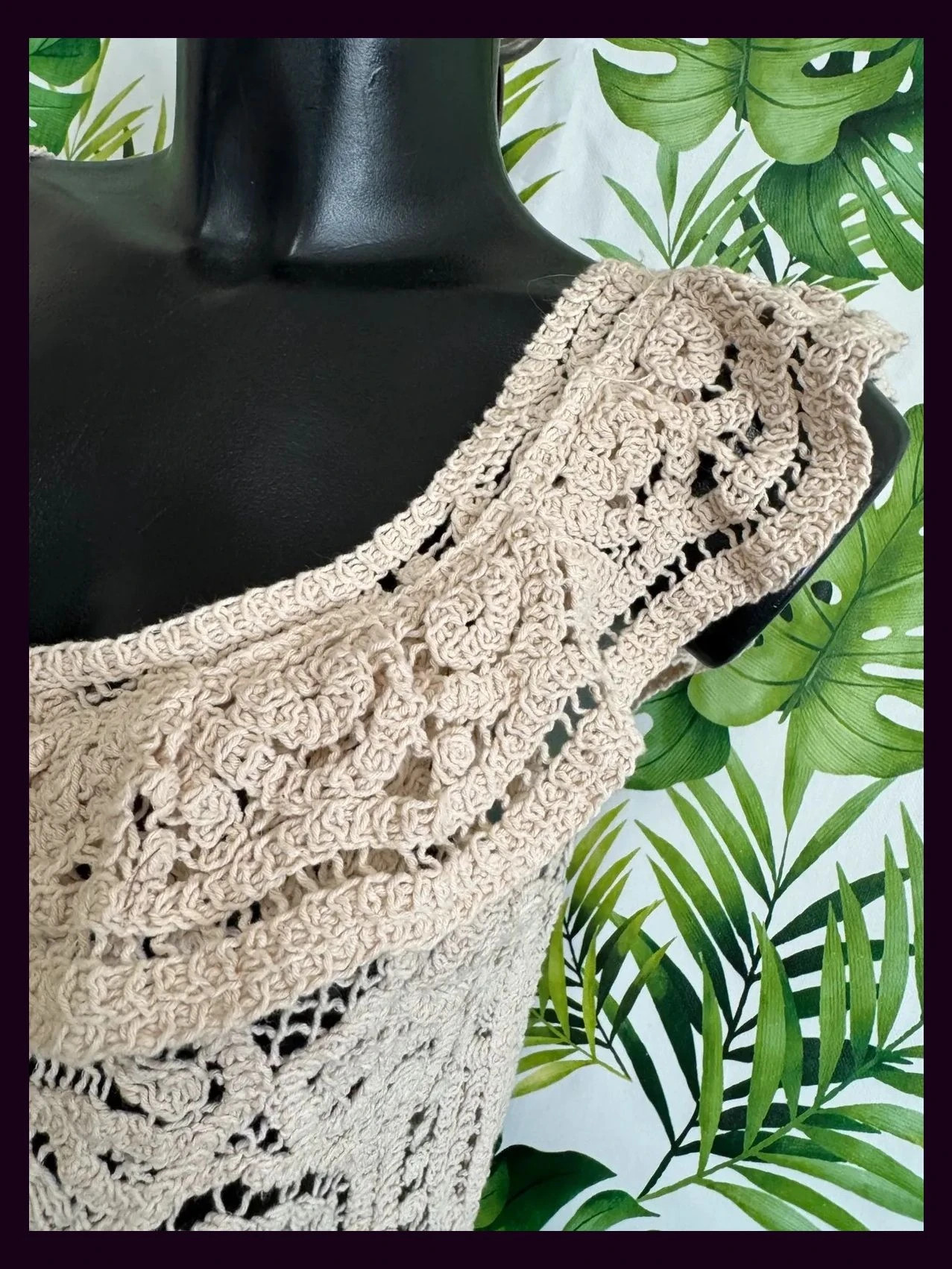 Blusa algodón crochet 🦋 – La Boutique – taille S / 36 / 8 4
