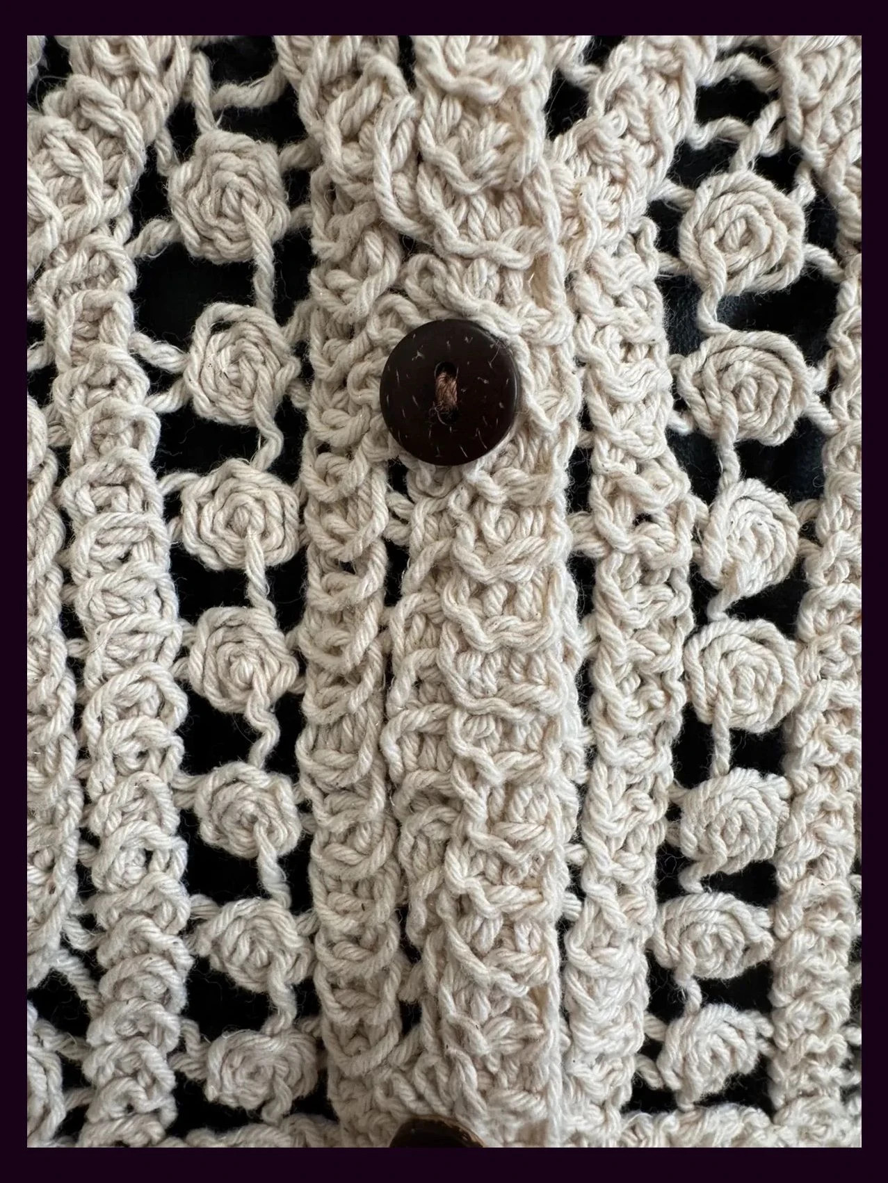 Blusa algodón crochet 🦋 – La Boutique – taille S / 36 / 8 5