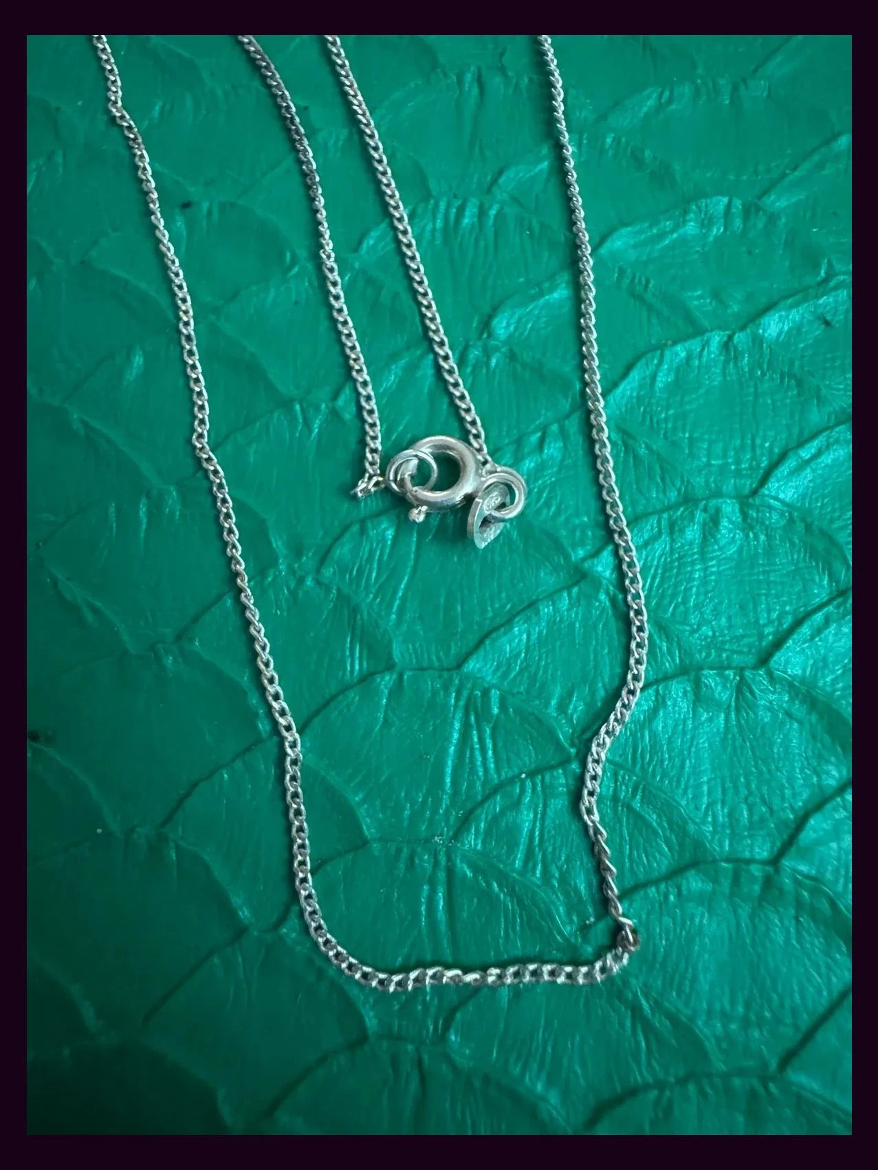 Cadena fina plata 925 🦋 – Plata 2