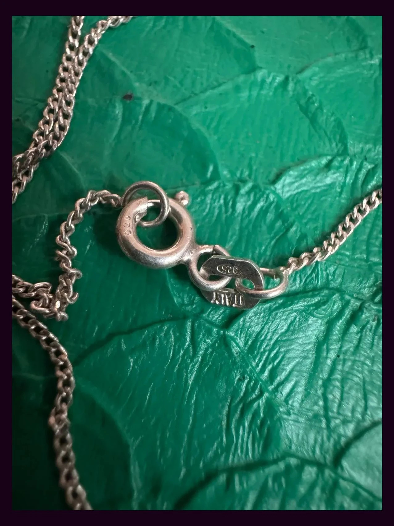 Cadena fina plata 925 🦋 – Plata 3