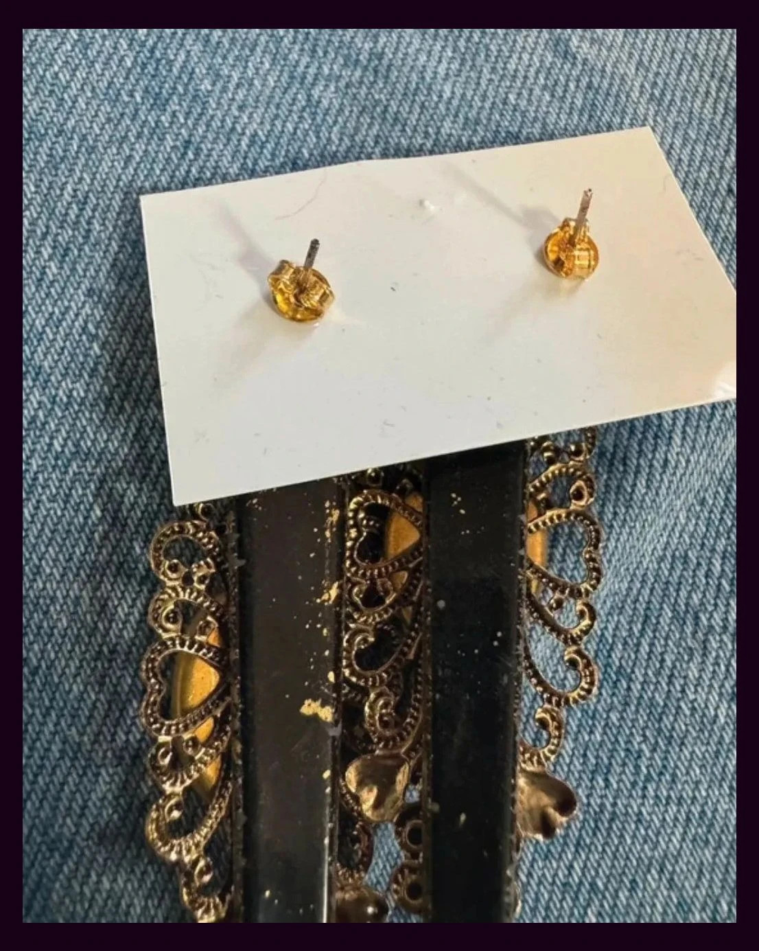 Pendientes largos vintage 🦋 – Vintage 4