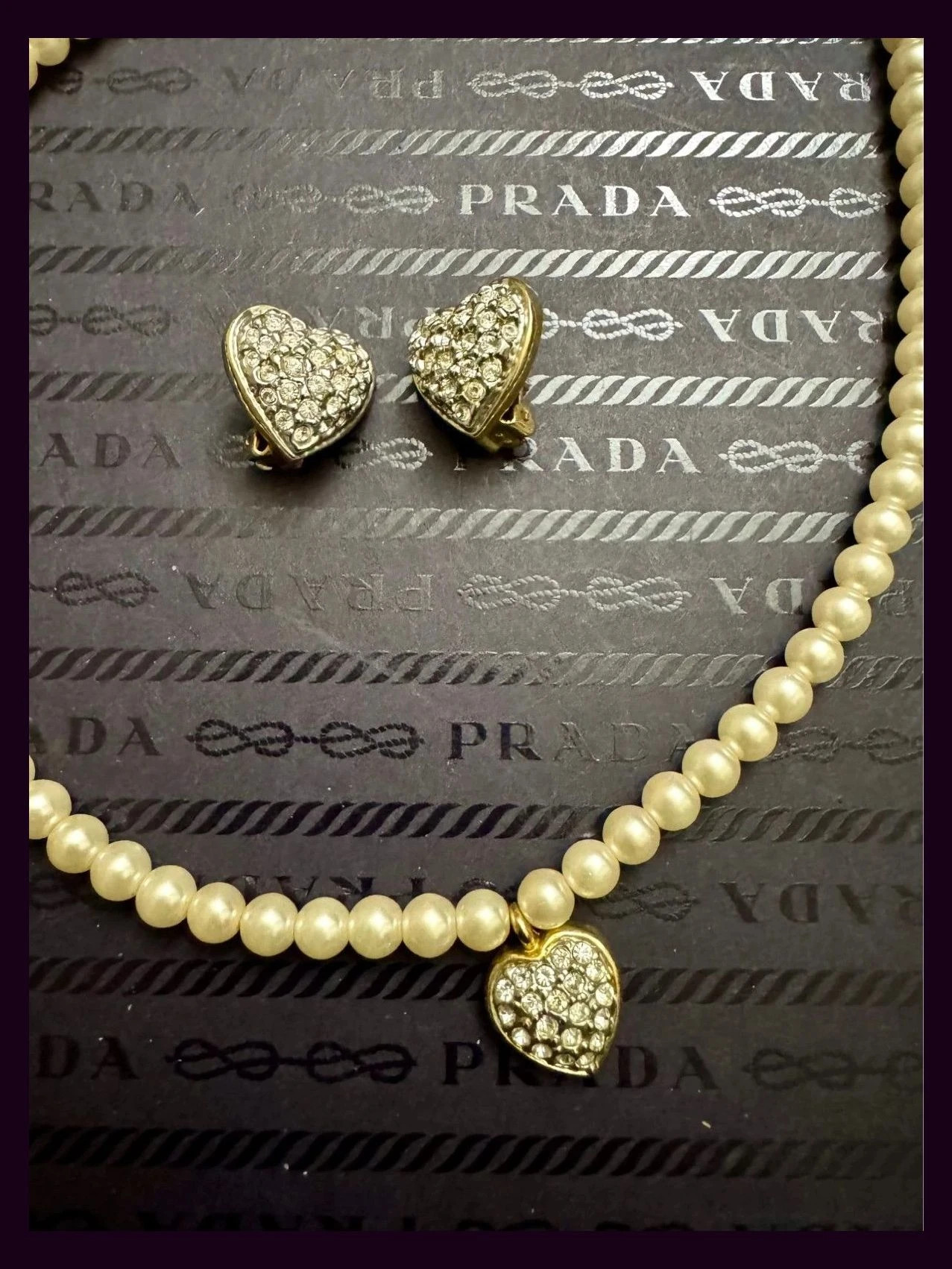 Collar y pendientes vintage 🦋 – Vintage Dressing 2