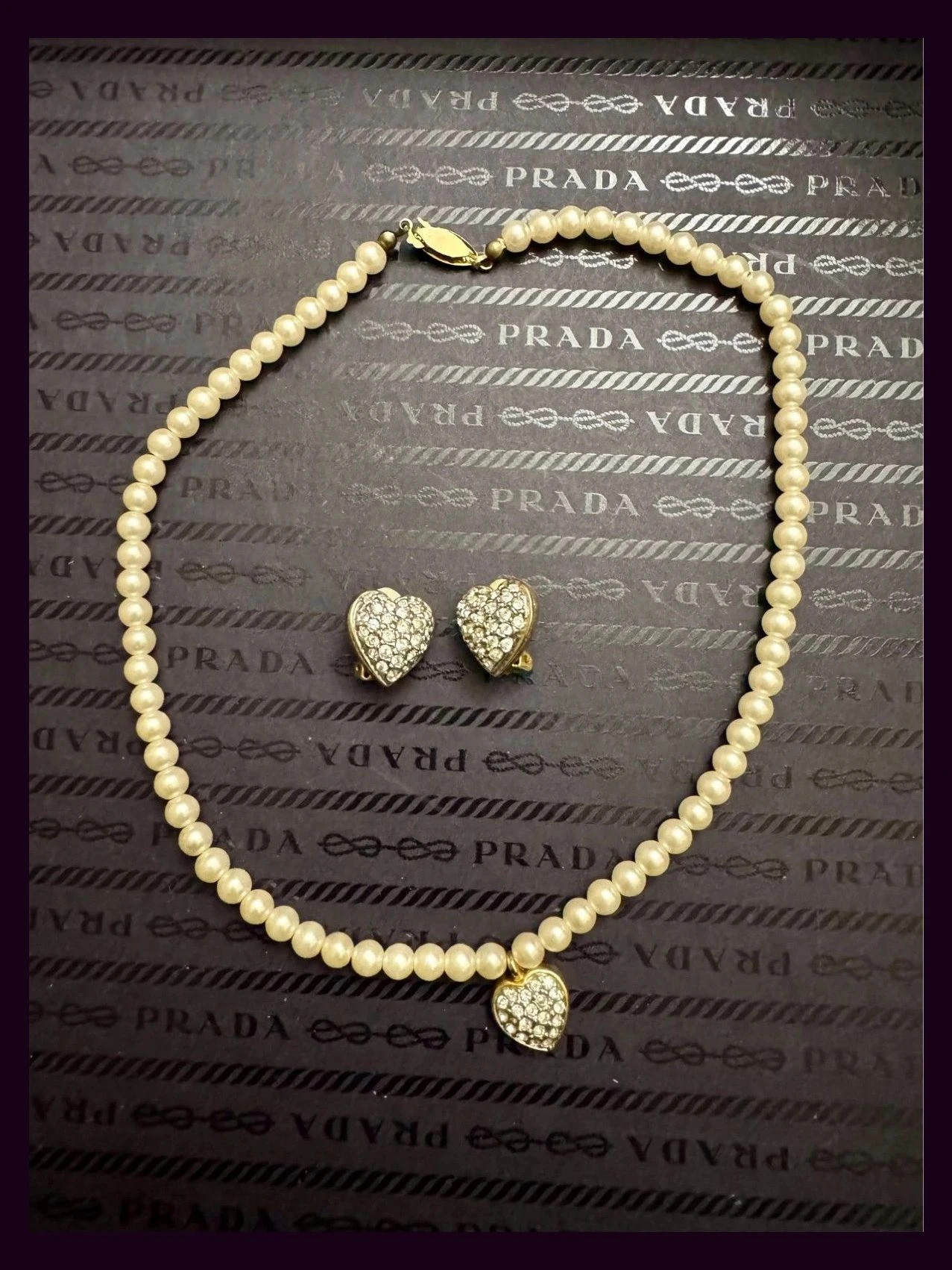 Collar y pendientes vintage 🦋 – Vintage Dressing