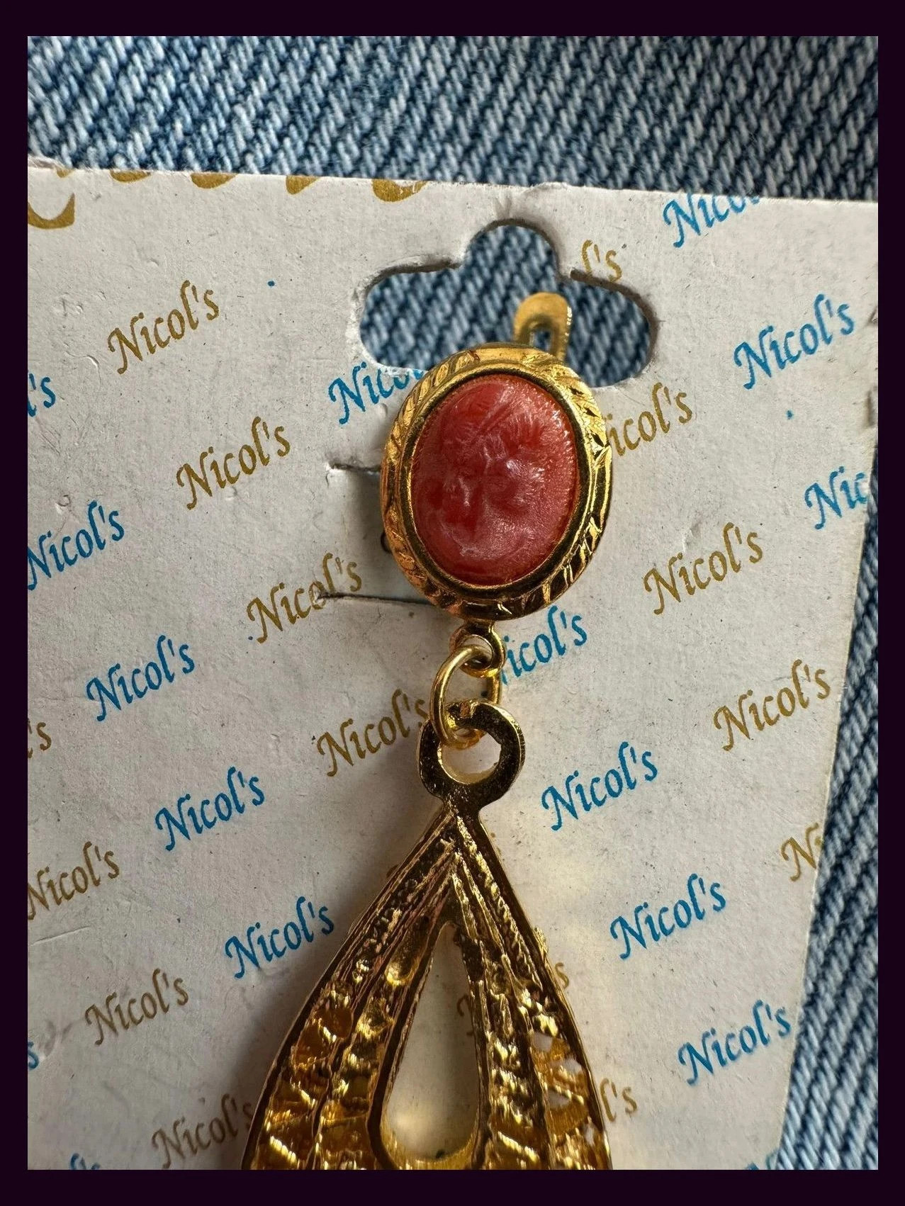 Pendientes vintage 🦋 – Vintage Dressing 3